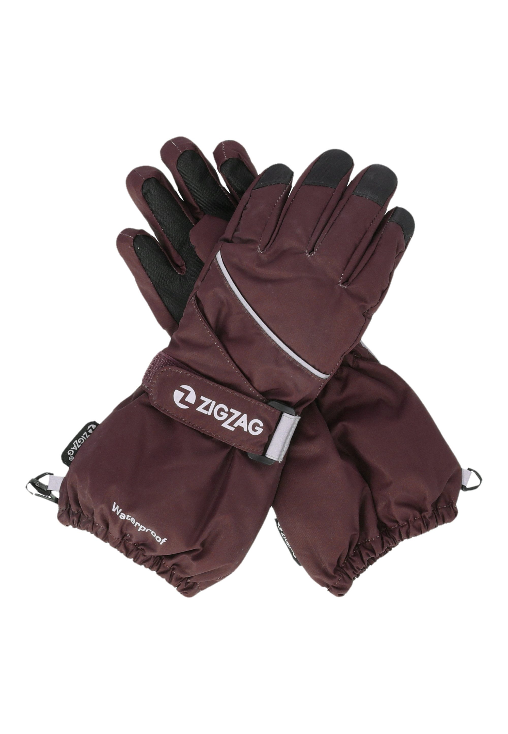 ZIGZAG Skihandschuhe Kempston mit komfortabler Wintersport-Ausstattung