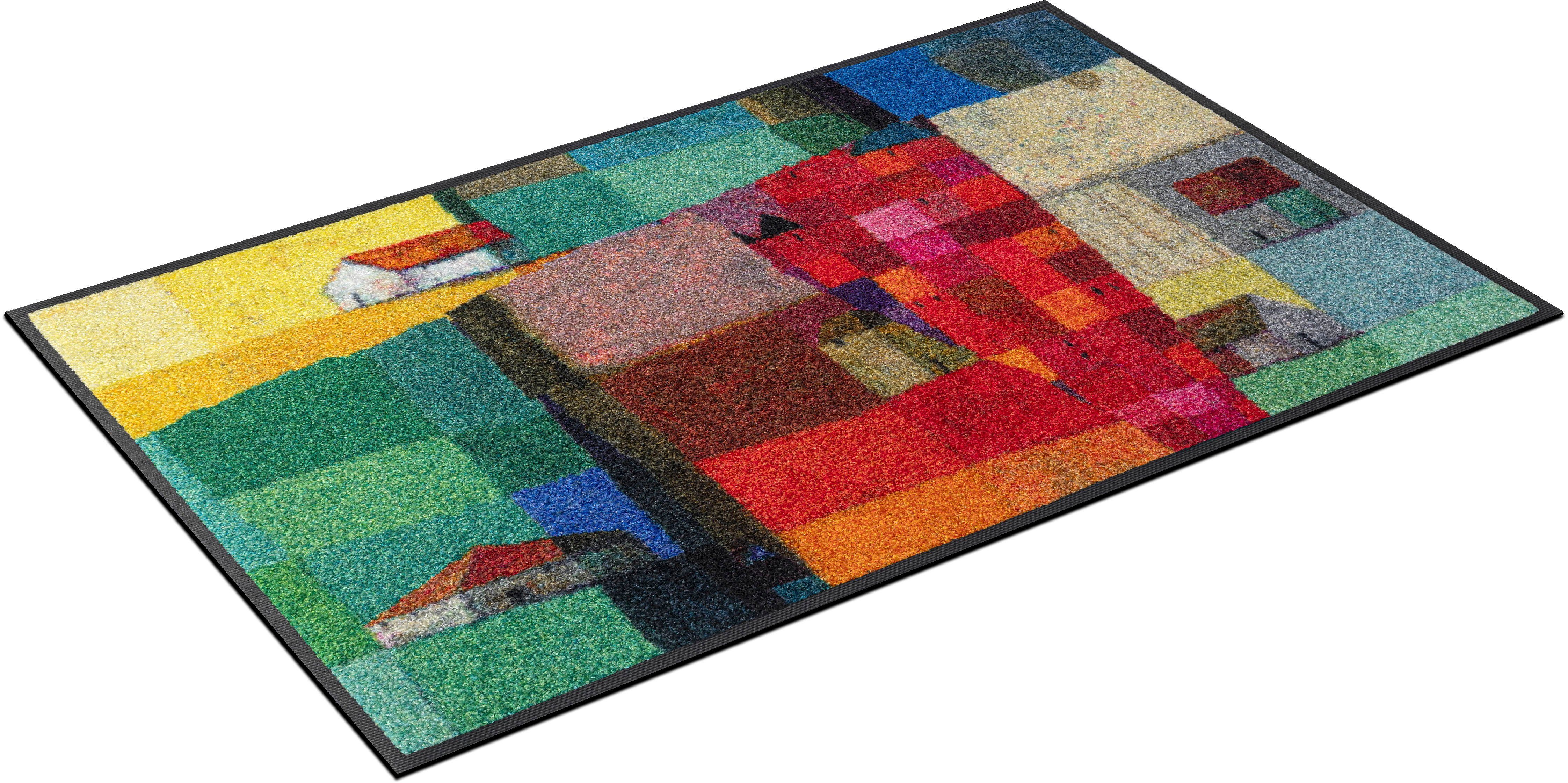 wash+dry by Kleen-Tex Fußmatte Venetien, rechteckig, Höhe: 7 mm, Schmutzfan günstig online kaufen