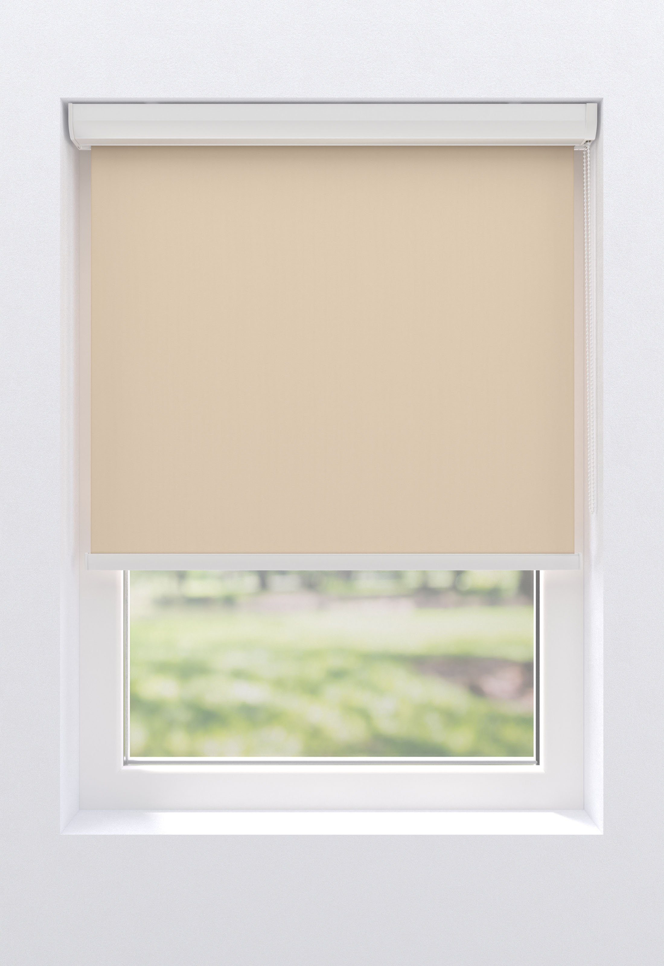 Verdunklungsrollo Ella, my home, oder verspannt, Bohren, Schraubmontage, Klemm- oder Mit blickdicht, mit Klemmfix Bohren/ohne Schraubmontage, beige/beige Kassette