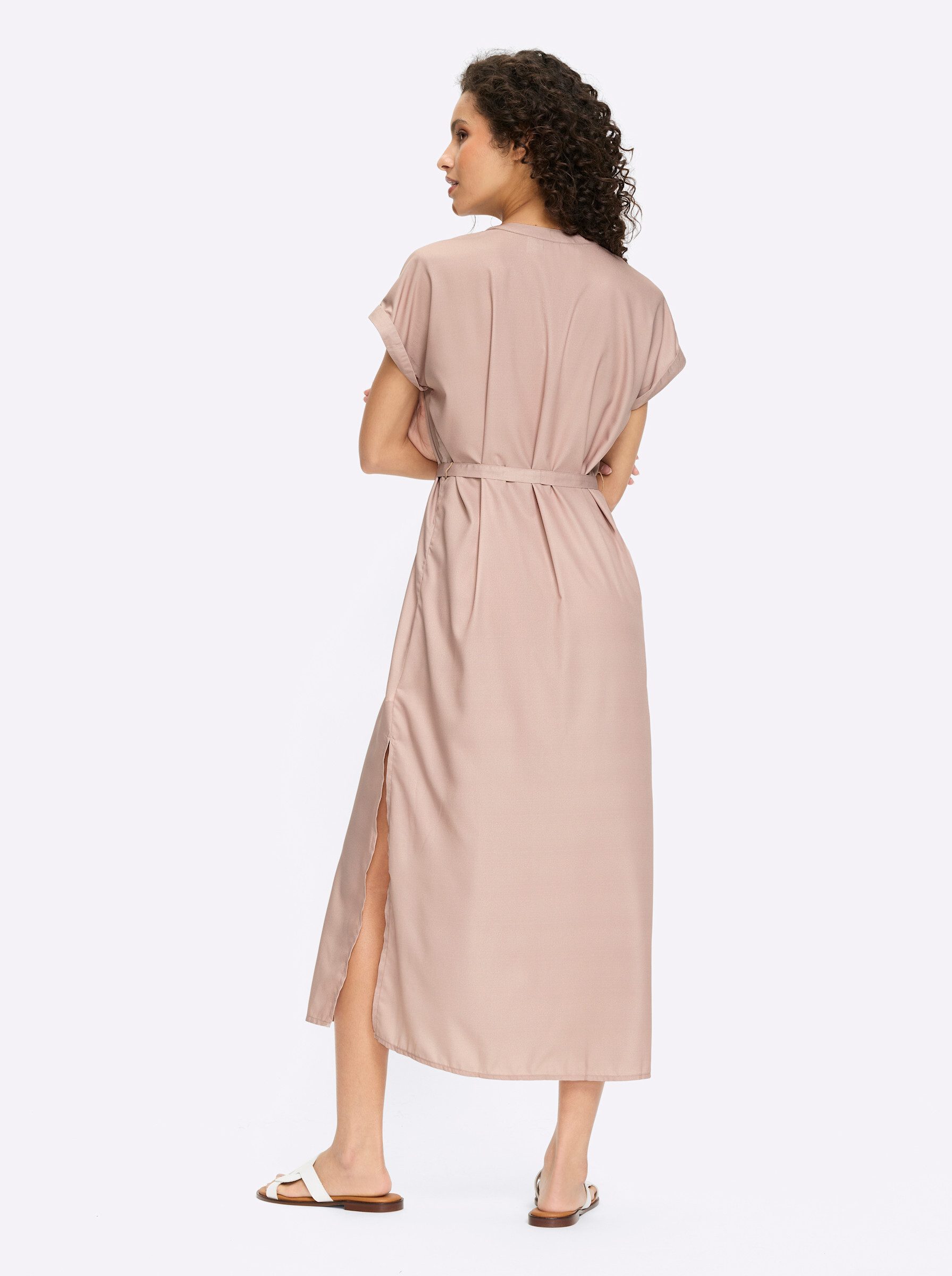 heine Etuikleid Kleid Langarm
