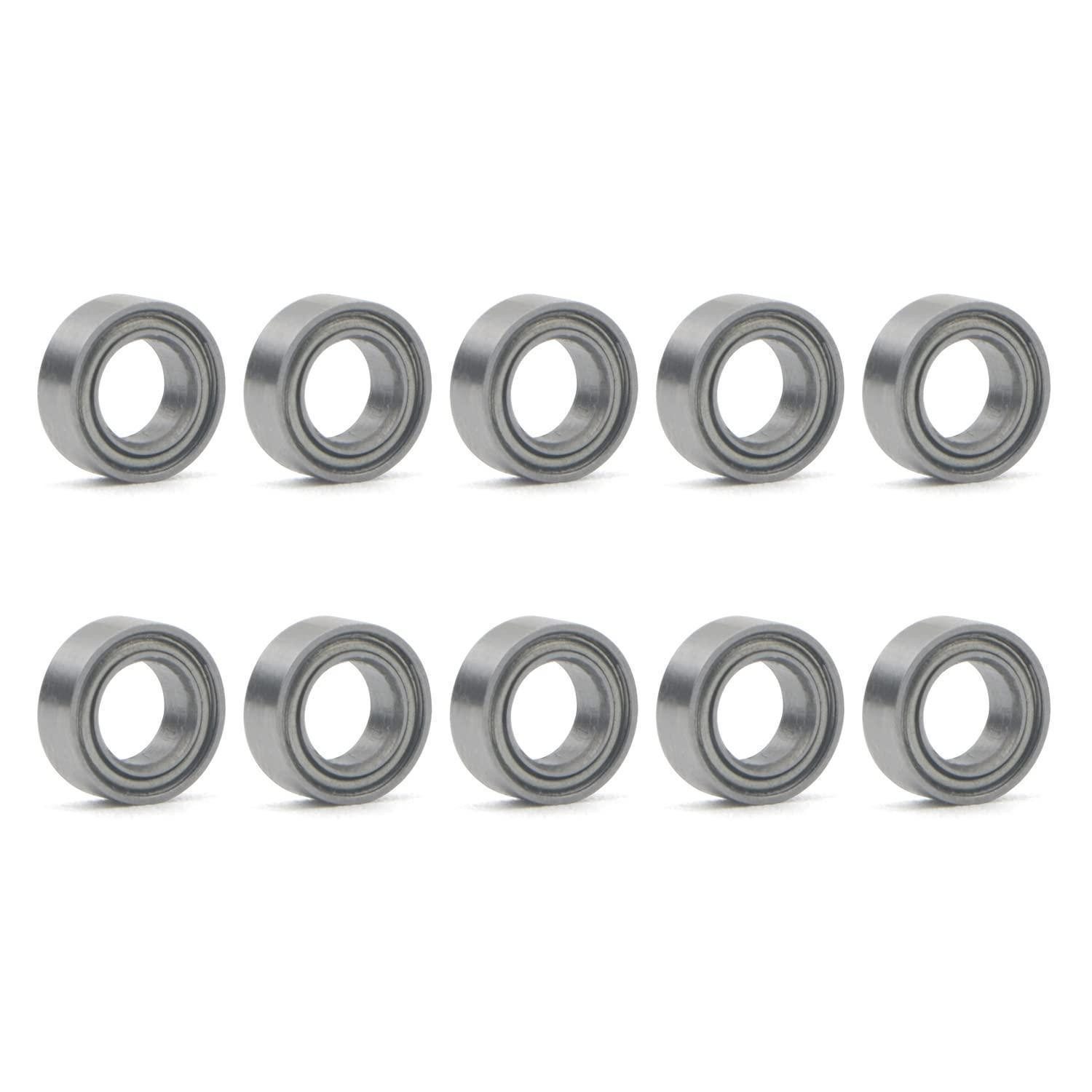 LuxusKollektion Kugellager Rillenkugellager 4x7x2.5mm 10Stk beidseitig abgeschirmt