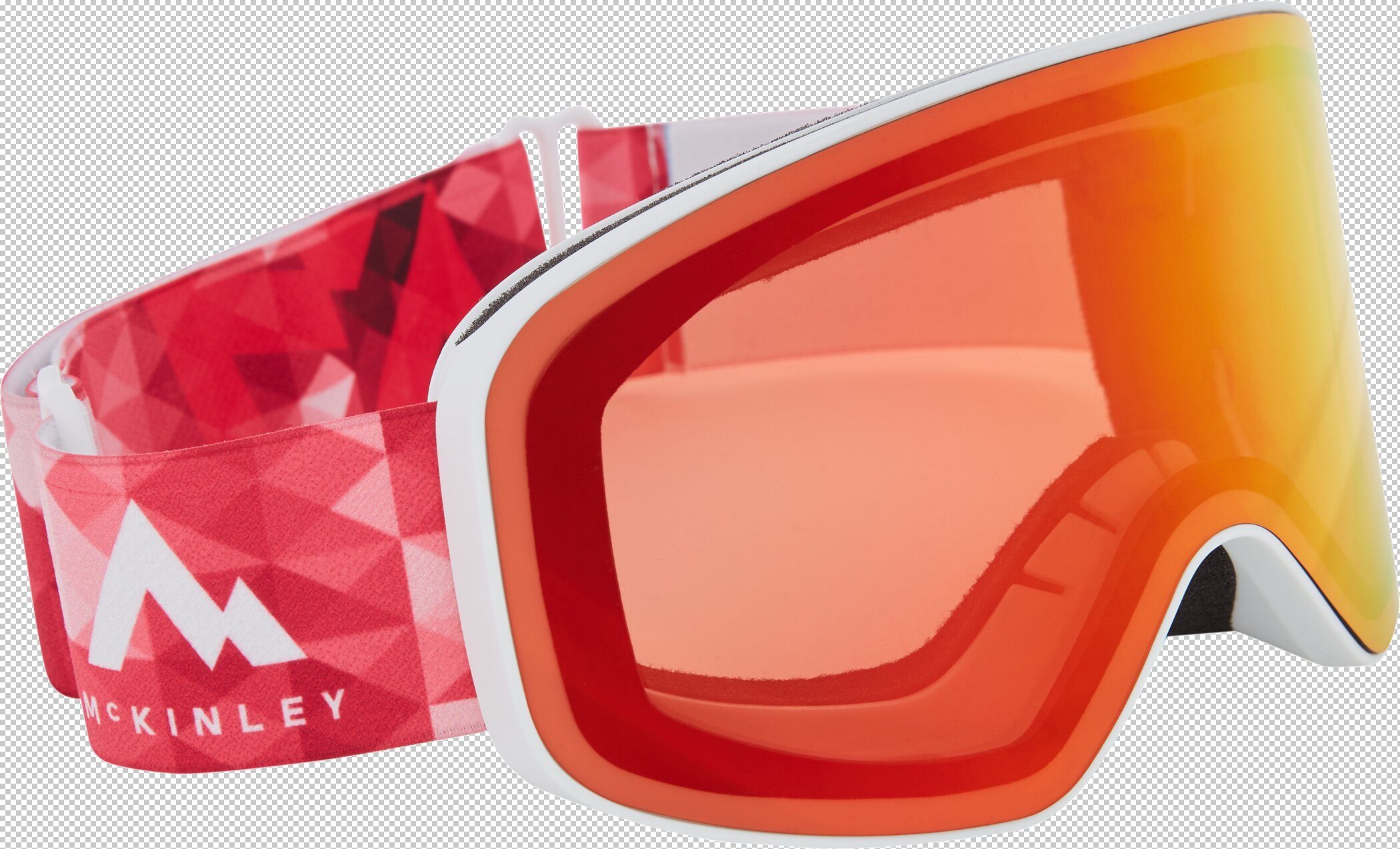 Flyte Skibrille McKINLEY REVO Ki.-Ski-Brille WHITE/RED JR