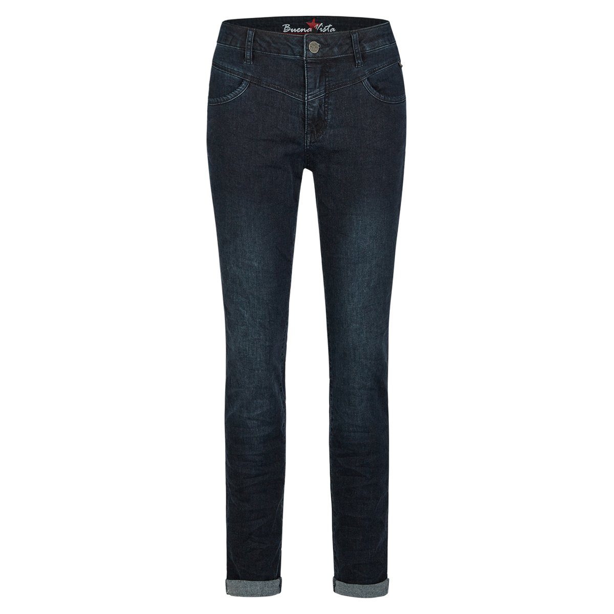 Buena Vista 5-Pocket-Jeans Florida-B soft warming -midnight denim