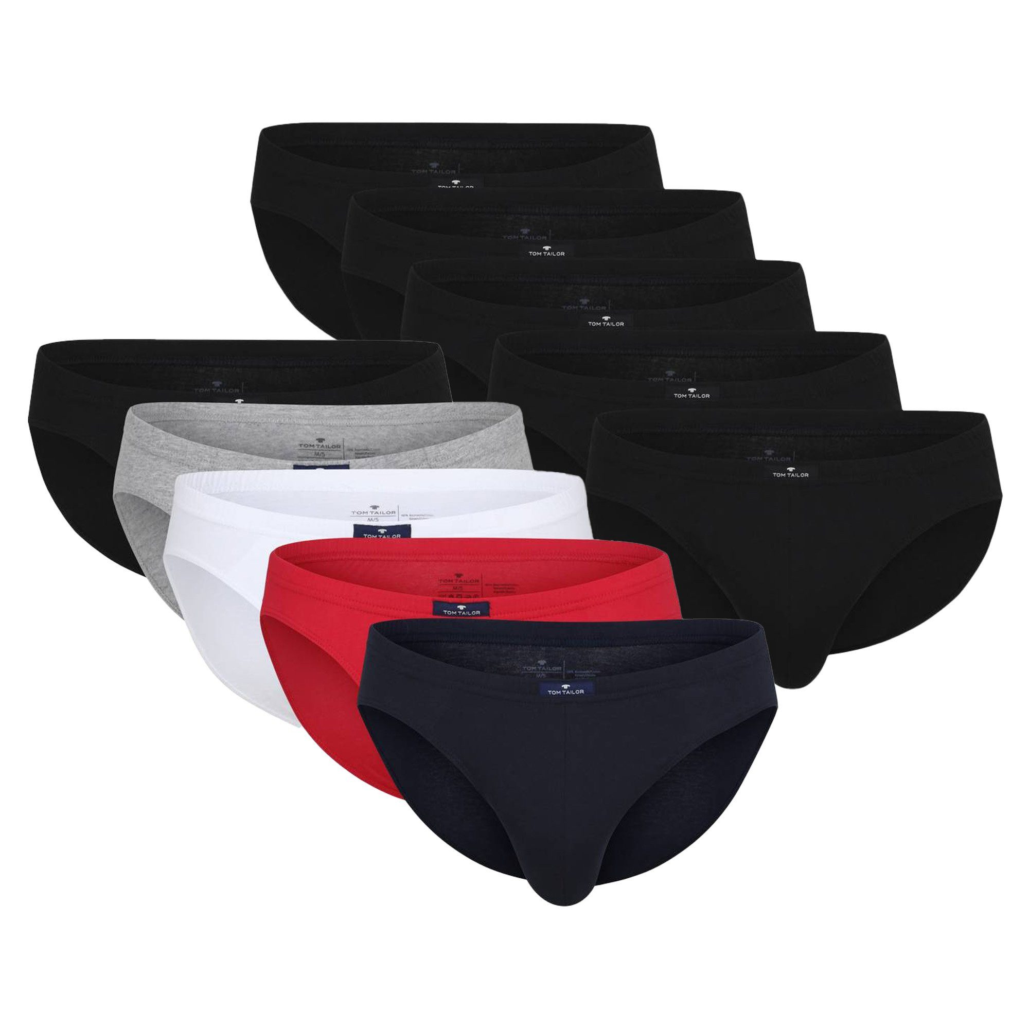 TOM TAILOR Slip Herren Slip 10er günstig online kaufen