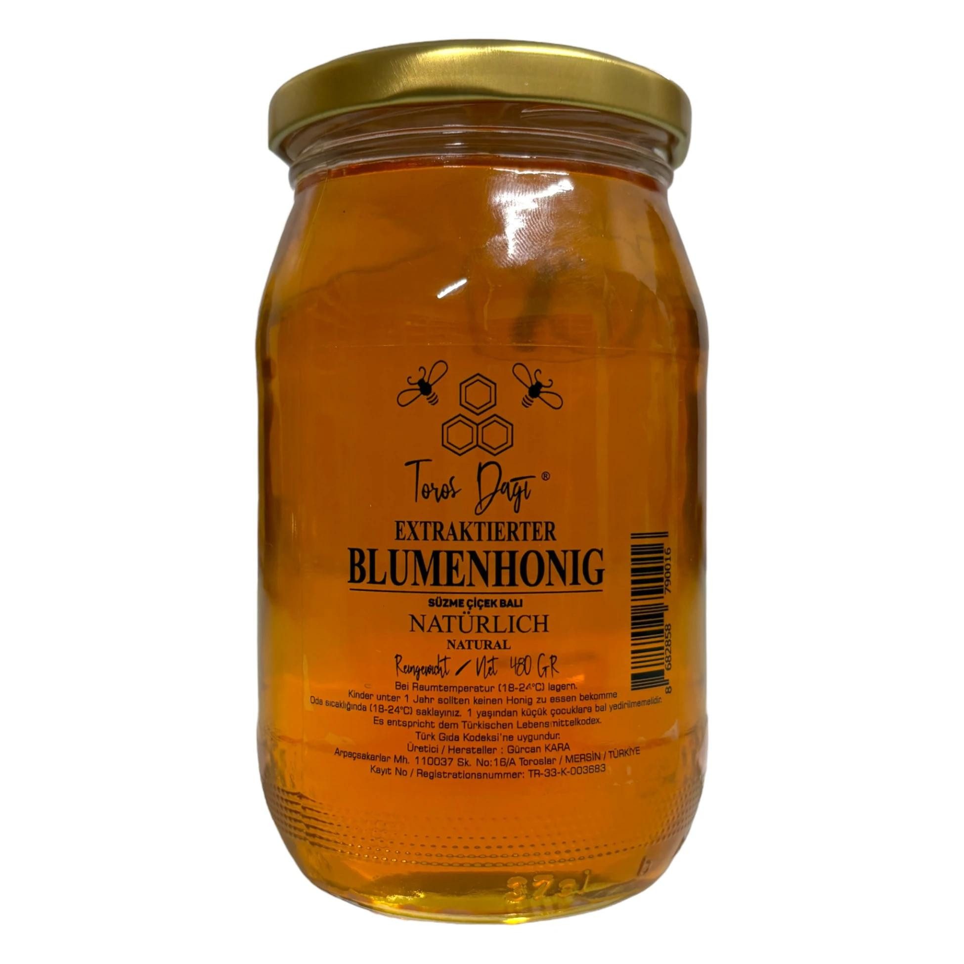 Toros Dagi Honig Egricayir Blütenhonig 480g