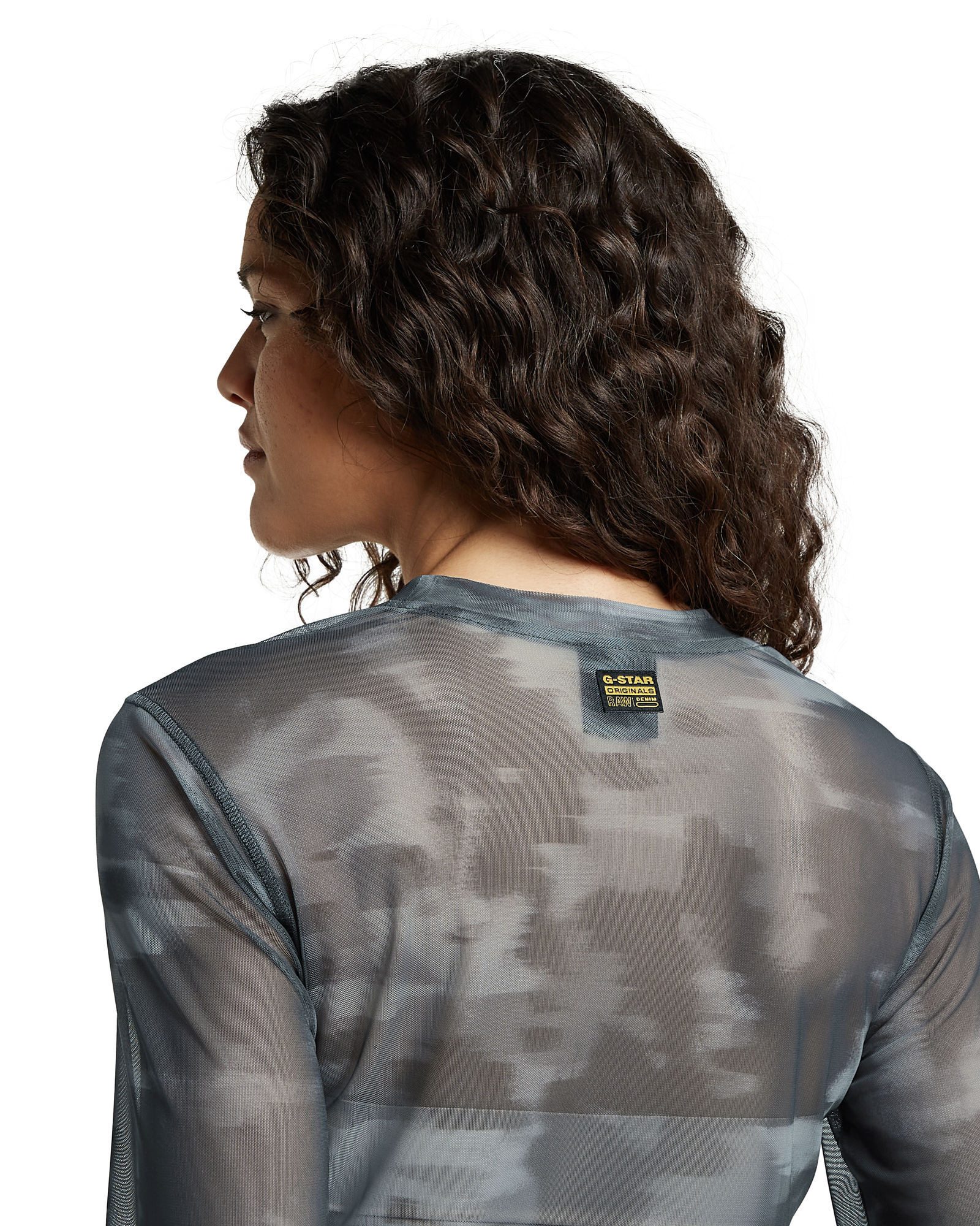 G-STAR T-Shirt Motion Camo Slim-T-Shirt – Bild 5 von 5