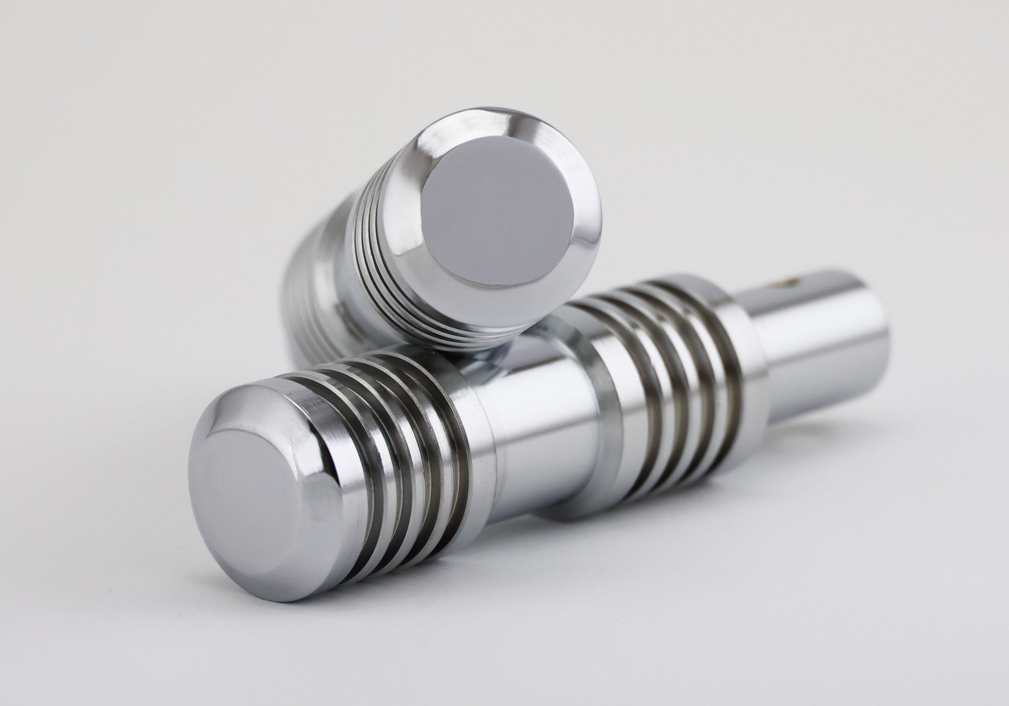 Falcon Auspuff-Flexrohr FALCON Round Style Soziusfußrasten Stahl hochglanzverchromt silber