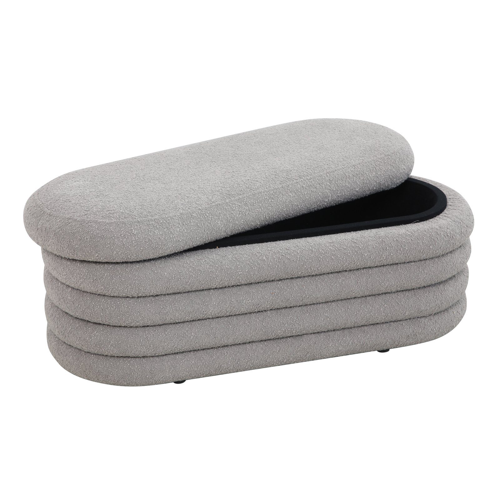 SVITA Sitzbank BLOSSOM XL, Frei im Raum stellbar, Boucle, Sitzbank mit Stau günstig online kaufen