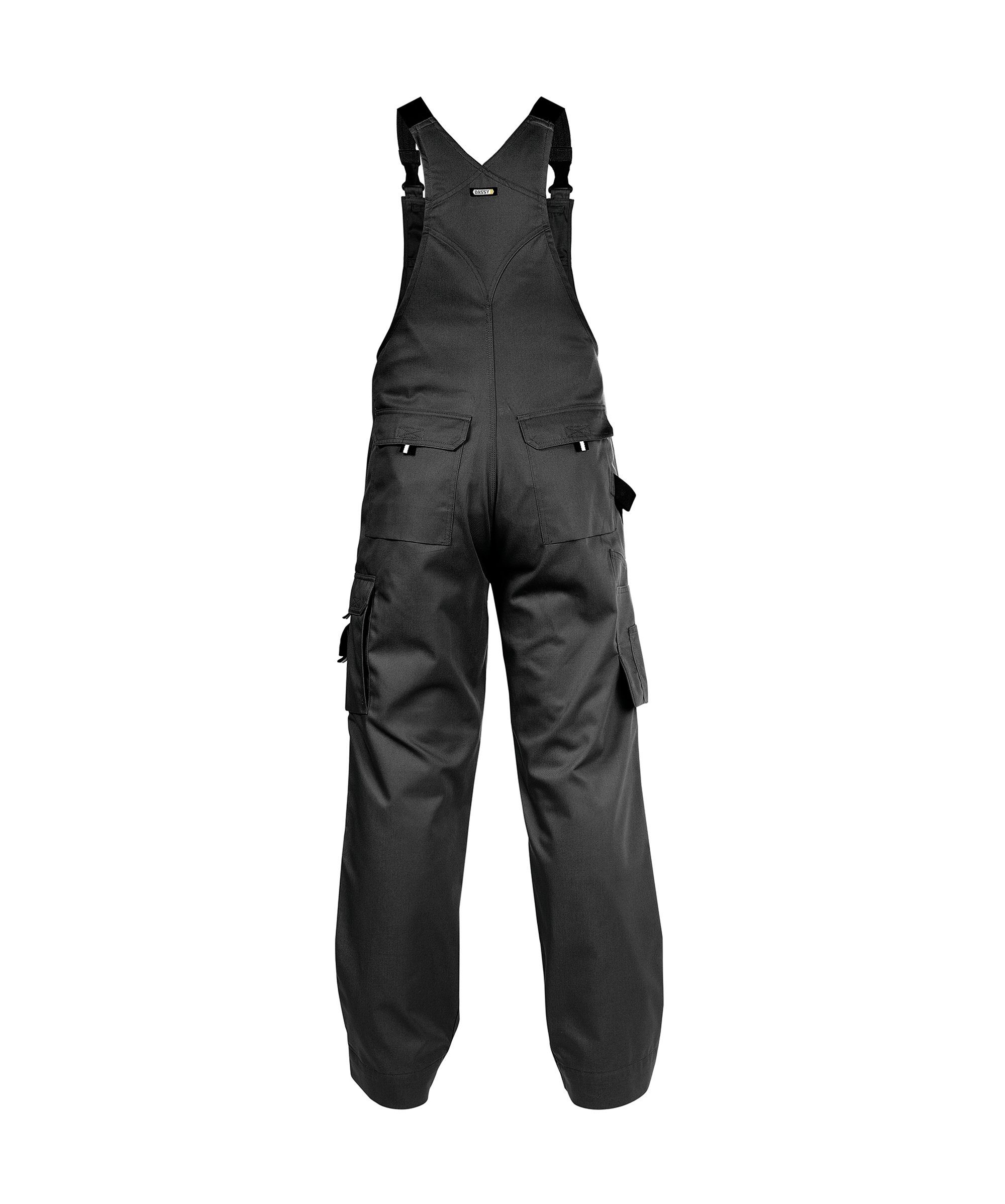 Dassy Arbeitslatzhose (1-tlg) schwarz mit Arbeitslatzhose Ventura BW Kniepolstertaschen