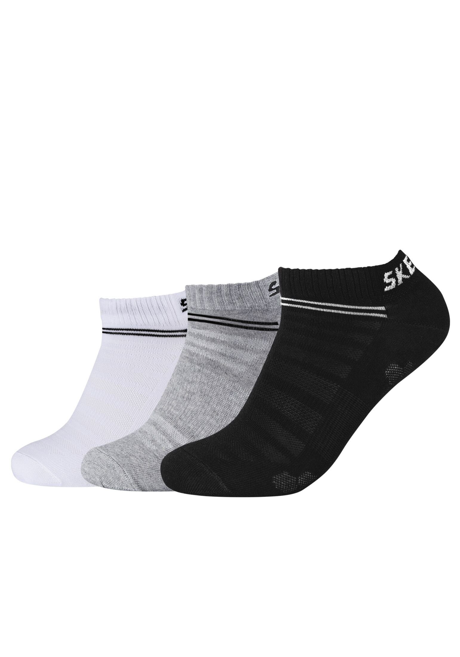 8er Pack mix Sneakersocken black/grey Sneakersocken Skechers