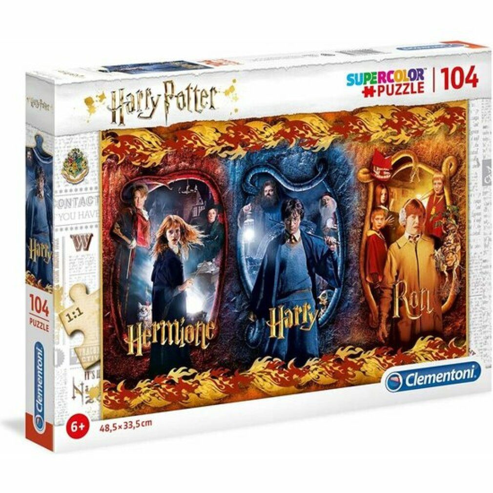 Clementoni® Puzzle Harry Potter Harry, Ron und Hermine puzzle 104pzs, Puzzleteile
