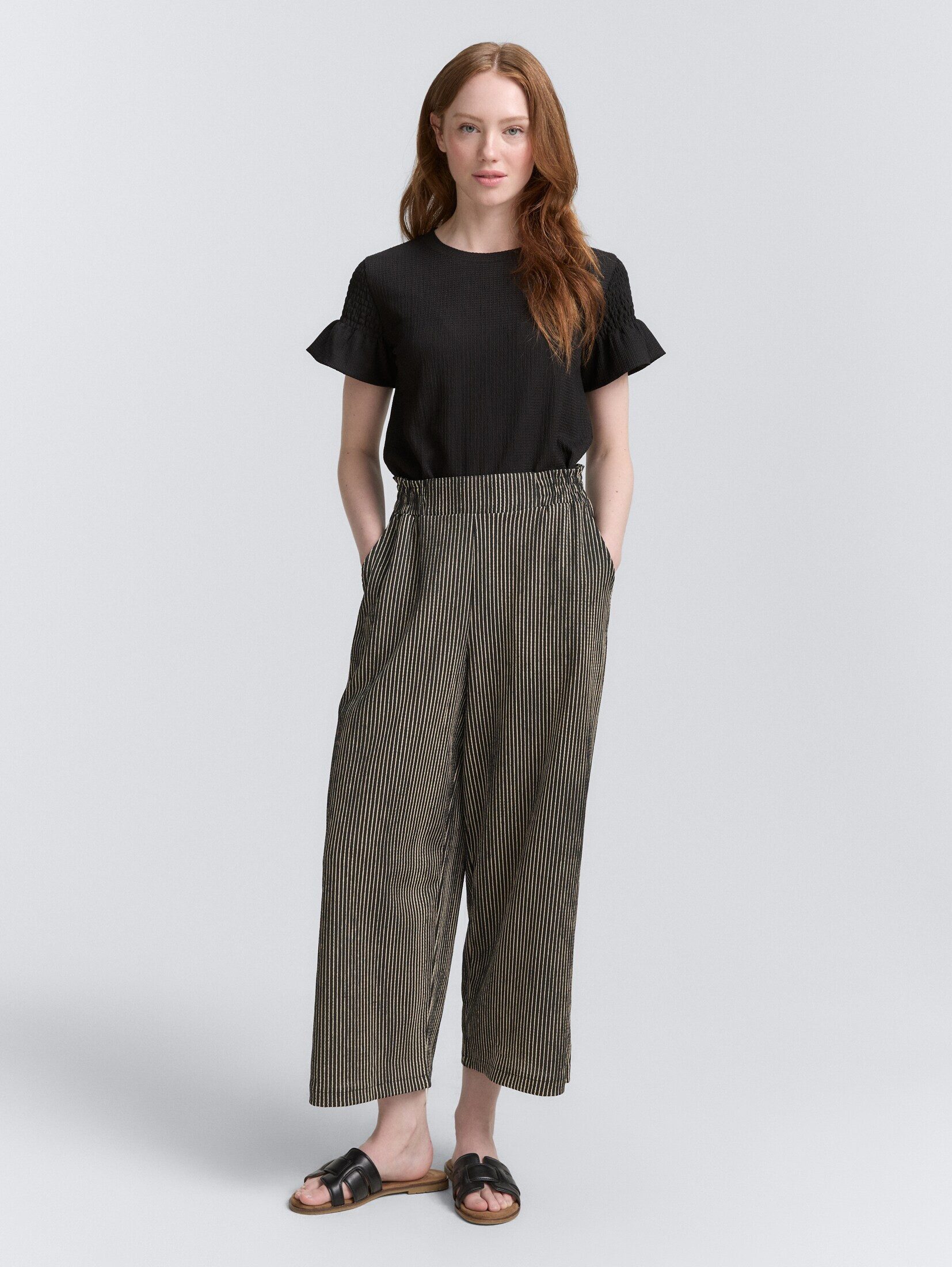 TOM TAILOR Denim Stoffhose Sommerhose mit günstig online kaufen