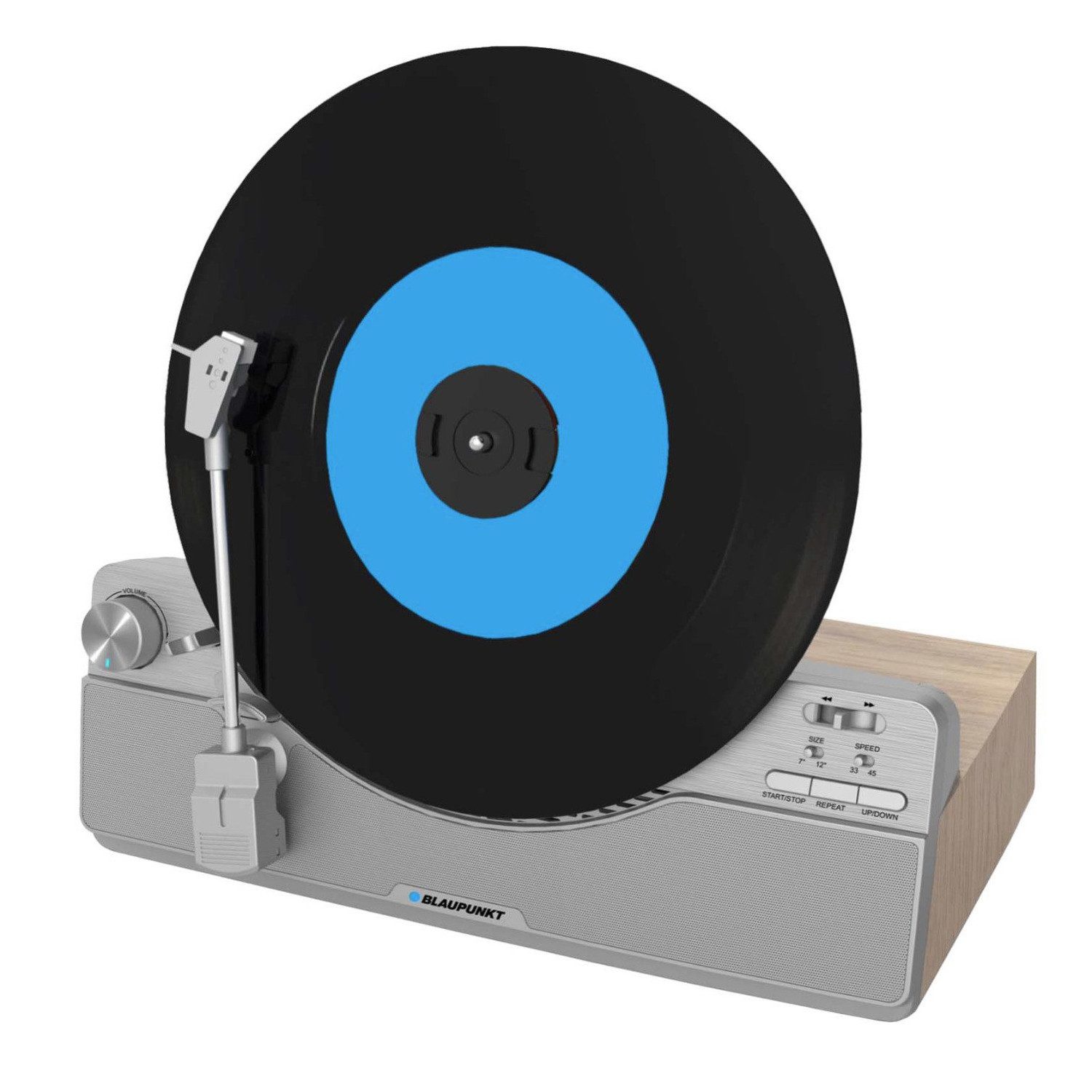 Blaupunkt Vertikaler Plattenspieler VT100 2x5W Plattenspieler