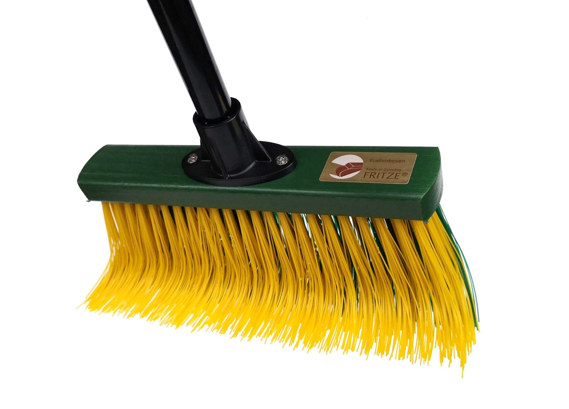 Fritze® Straßenbesen Krallenbesen Hof & Garten 30 cm mit Stiel 150 cm, Alle Außenbereiche