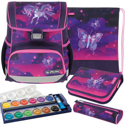 Herlitz Schulranzen Set Loop Plus 5-teilig 2024 Mädchen Magic Unicorn