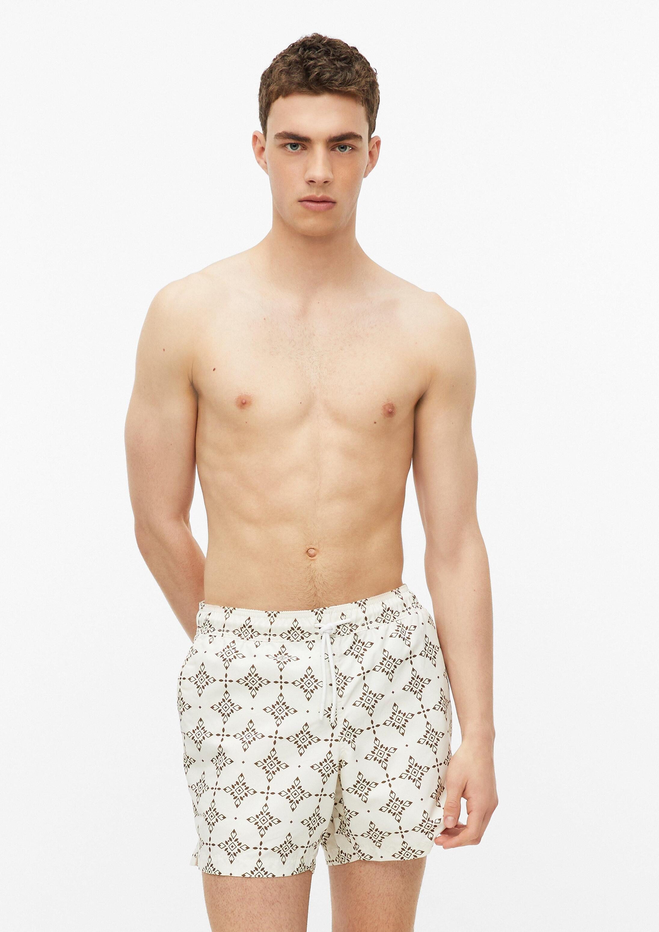 s.Oliver Badehose Badehose Badeshorts mit Print