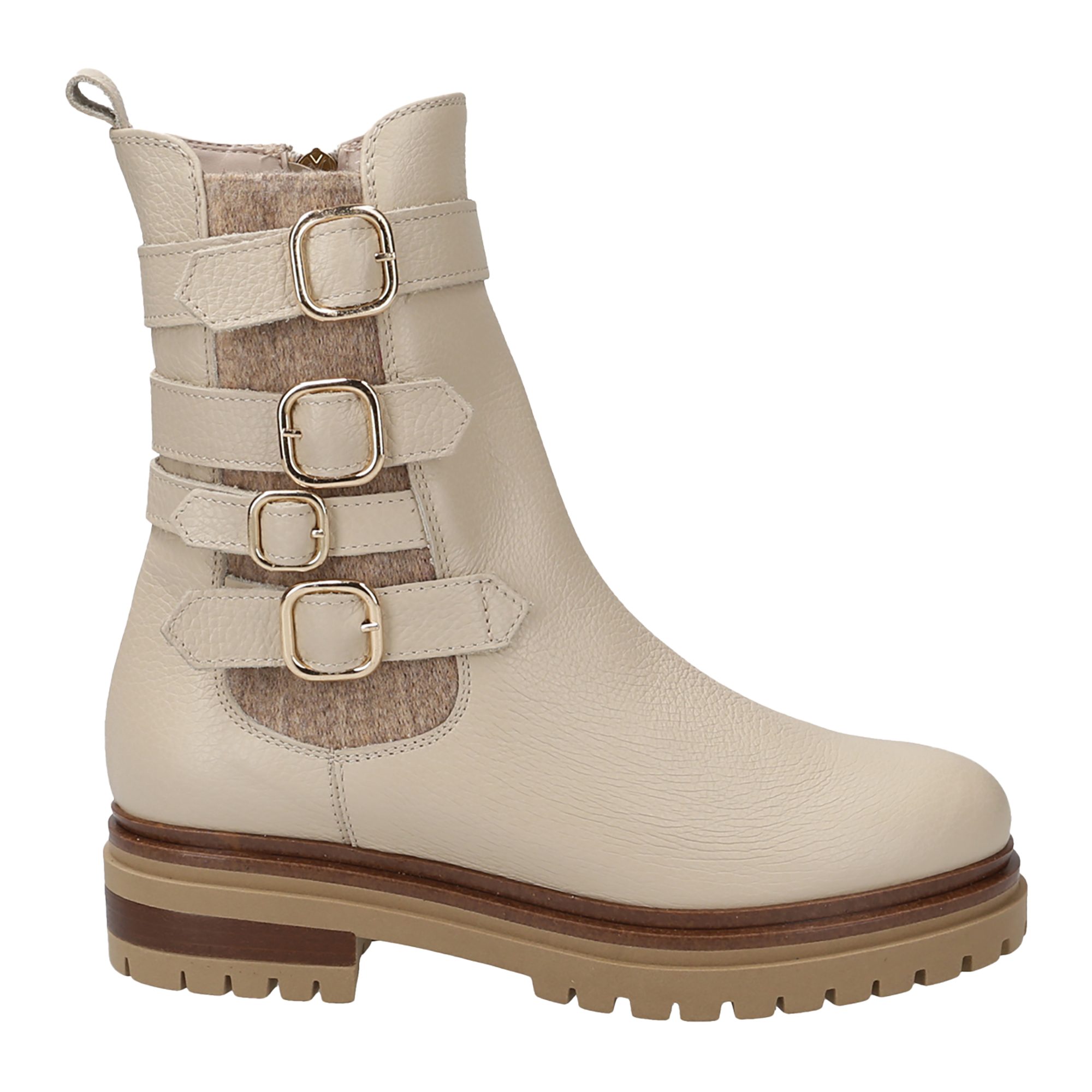 Lüke Schuhe AGATA, Stiefeletten, Beige, Damen Stiefelette