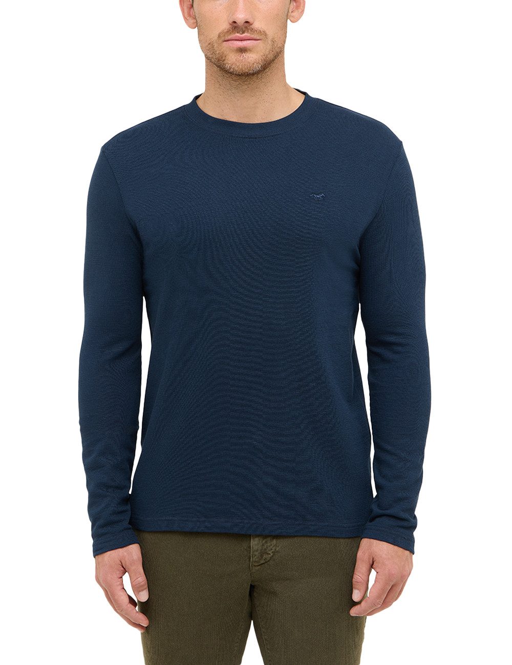 MUSTANG Langarmshirt Herren Style Asheville günstig online kaufen