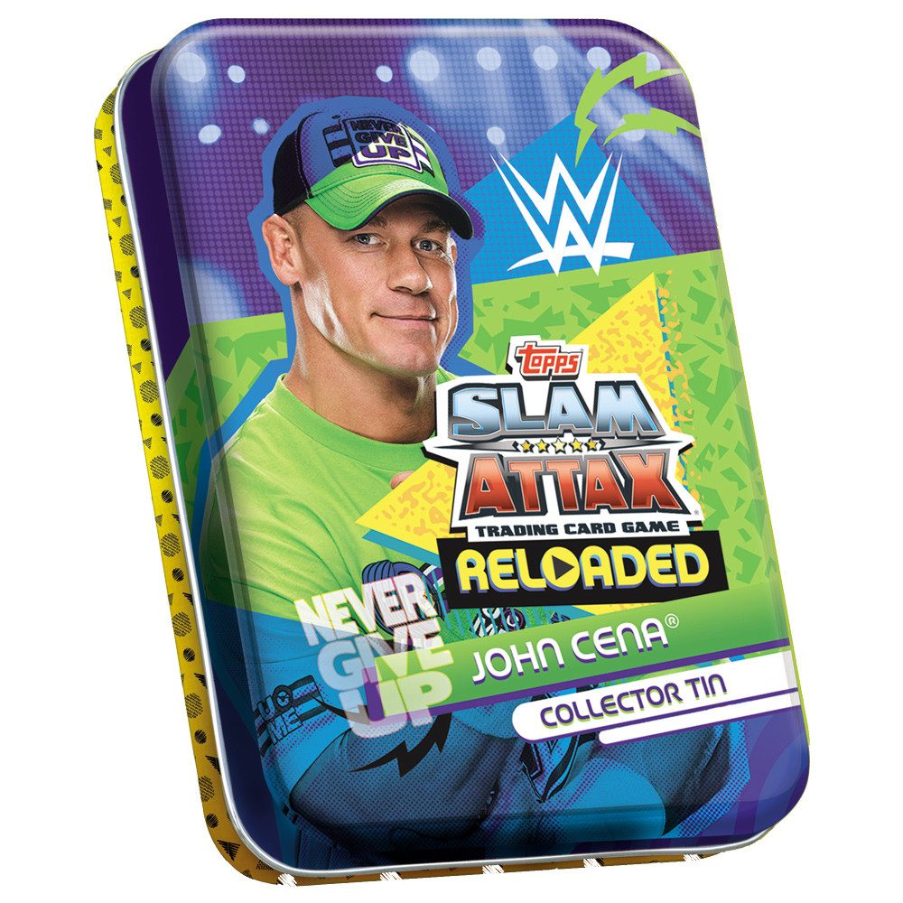 Topps Sammelkarte WWE Slam Attax Reloaded - 1 Mini Tin Box (zufällige Auswahl)
