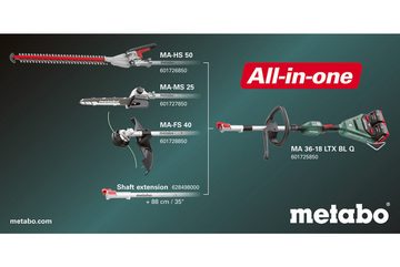 metabo Akku-Multifunktionswerkzeug MA 36-18 LTX BL Q, 18 V, Multifunktionsantrieb Ohne Akku