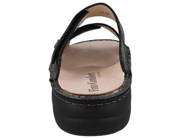 Finn Comfort Melrose grau silber Pantolette Wechselfußbett