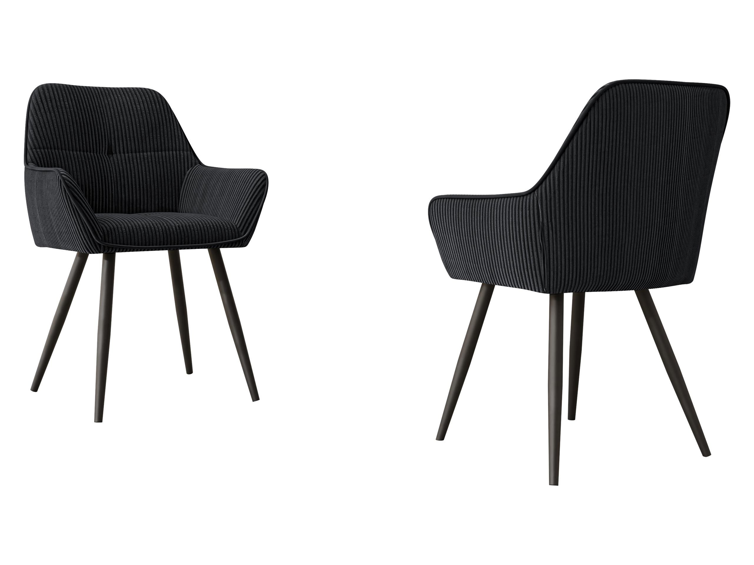 MIRJAN24 Stuhl Archon (2er-Set), Metallkonstruktion