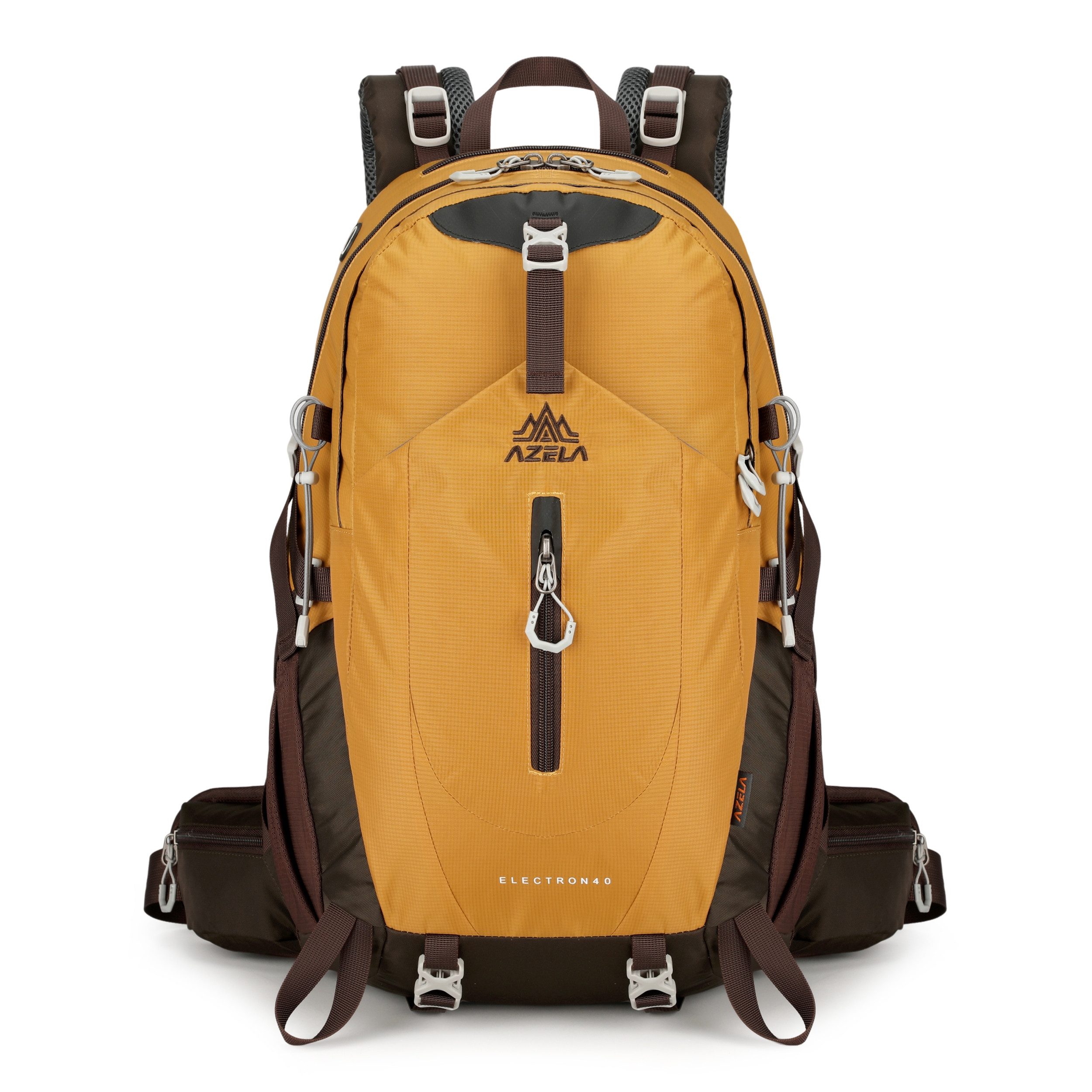 Maity Wanderrucksack 40L Daypack mit belüftetem Rücken (Trekking, Radfahren, Stadt, Alltag), abnehmbarem Rückensystem & Hüfttasche