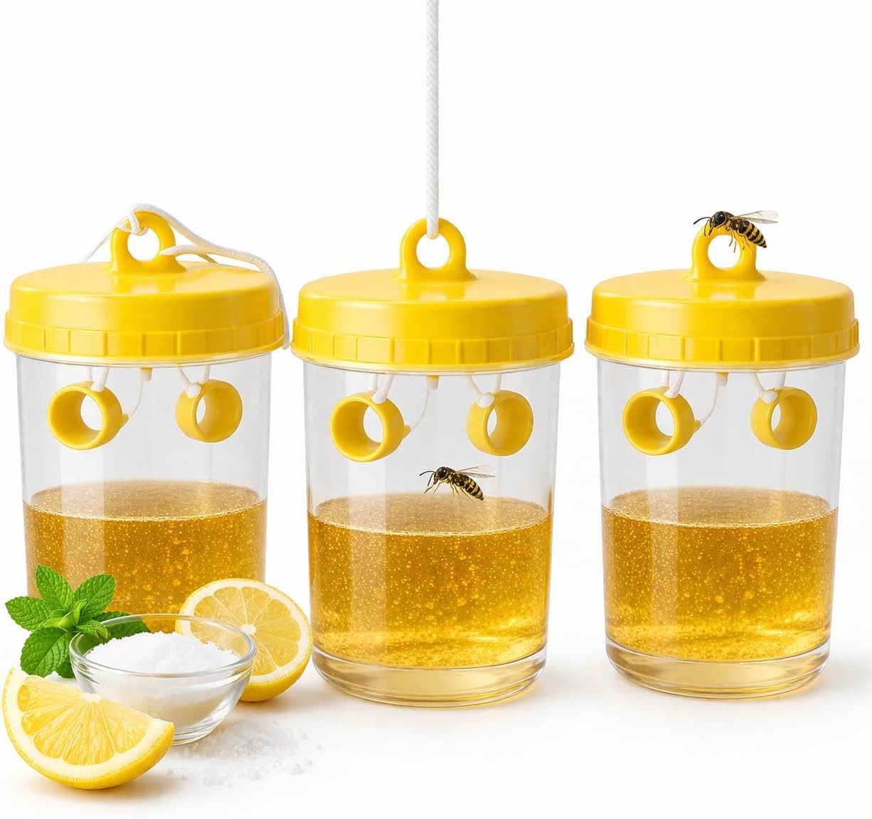 Gartiva® Insektenfalle Wespen- und Fliegenfalle zum Aufhängen oder Aufstellen