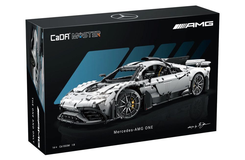 CaDA Master C61503W Mercedes-AMG ONE C298 1:8 R/C Spielbausteine, (3290 St)