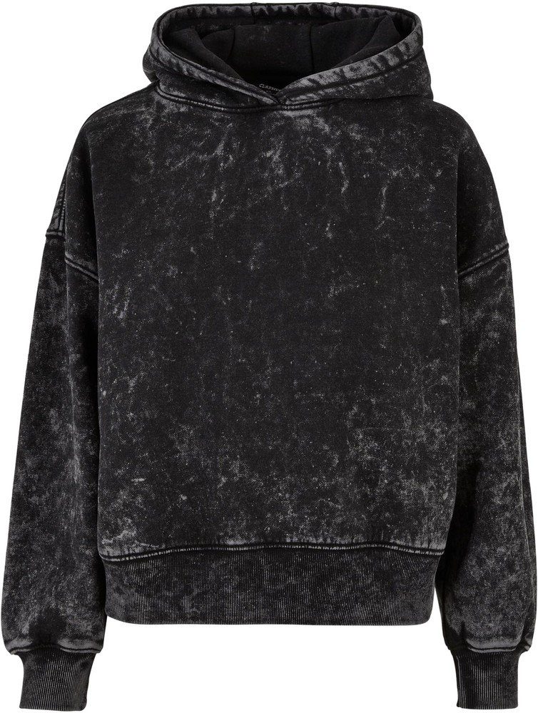 Kapuzenpullover Ladies Oversized Towel Washed Hoody Damen Kapuzenpulli