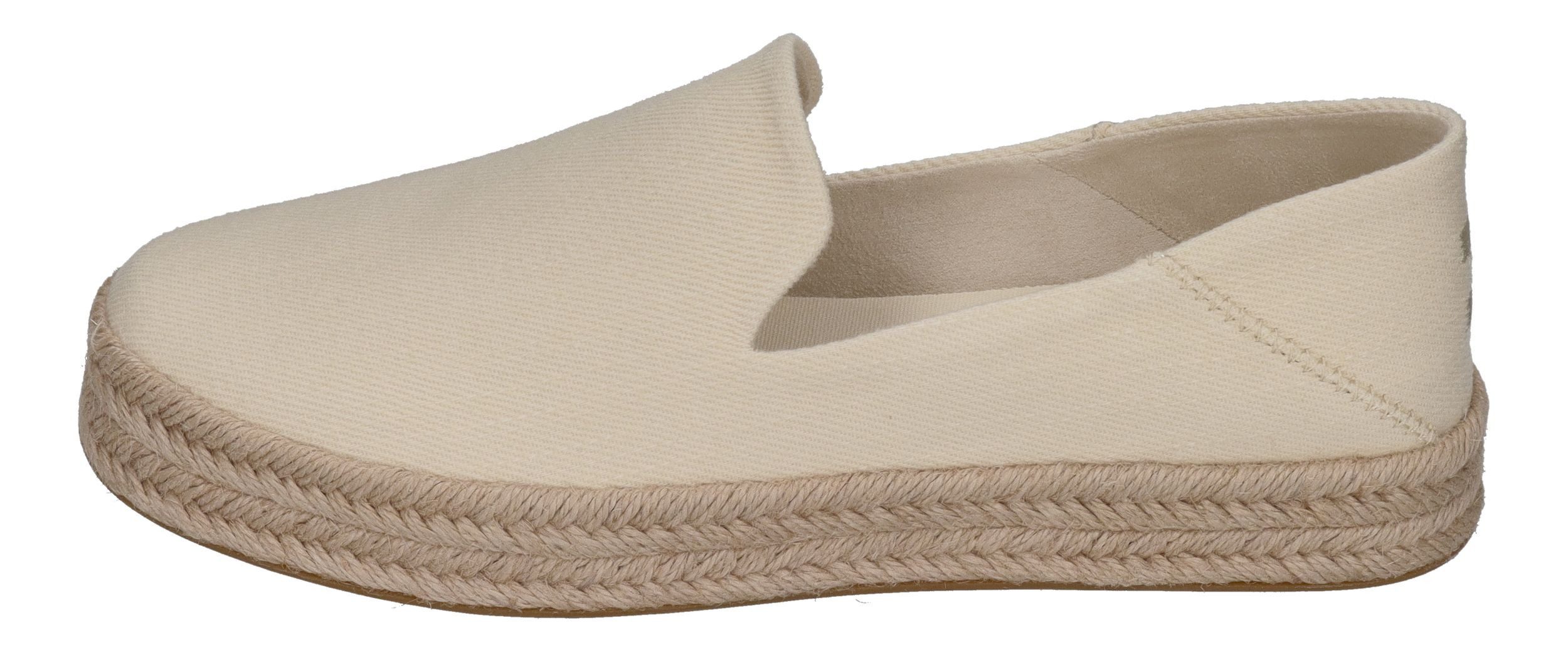 TOMS CAROLINA Espadrille Natural Heavy Twill