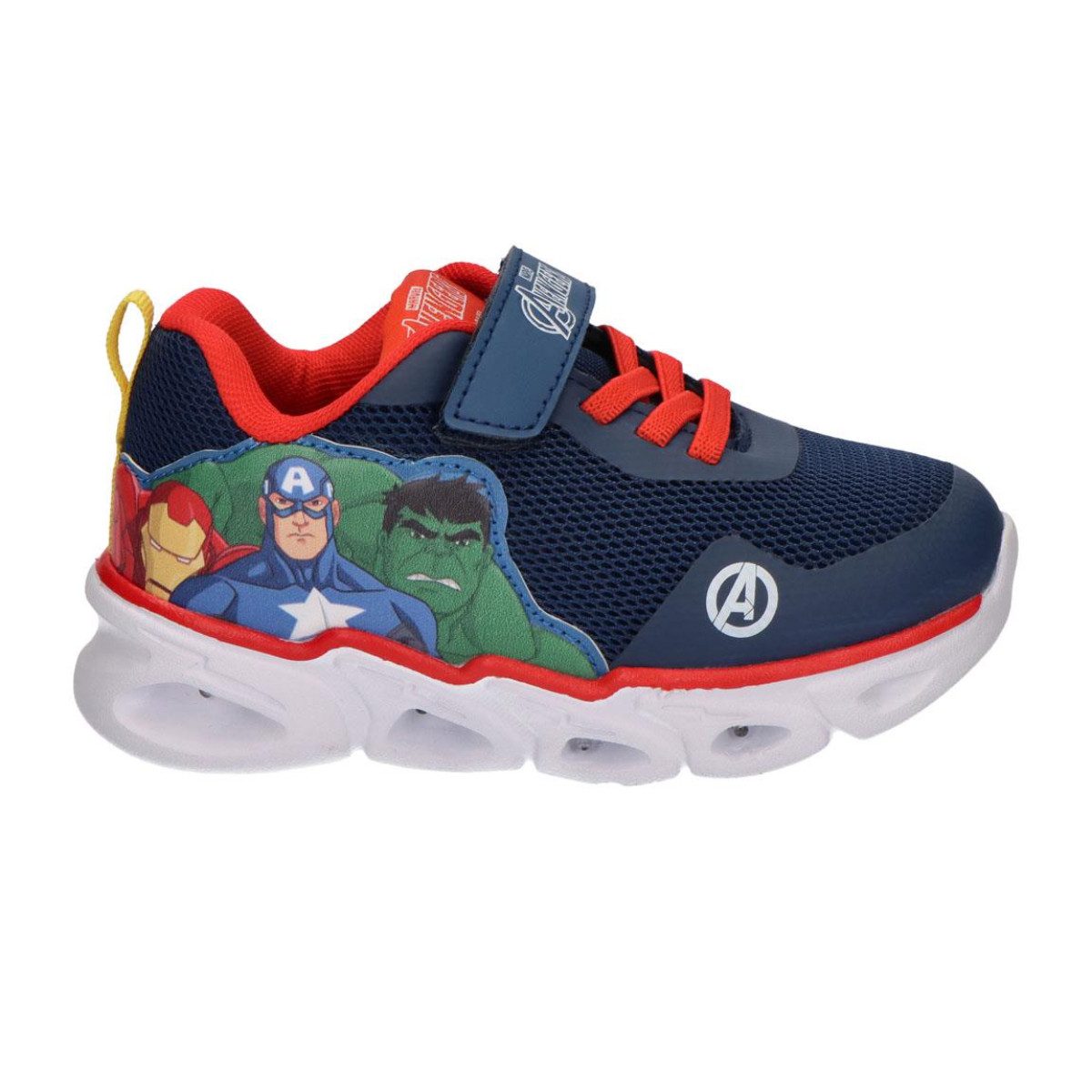 The AVENGERS Kinder Schuhe mit Licht Sportschuhe Freizeitschuhe sportliche Schuhe Sneaker (Packung)