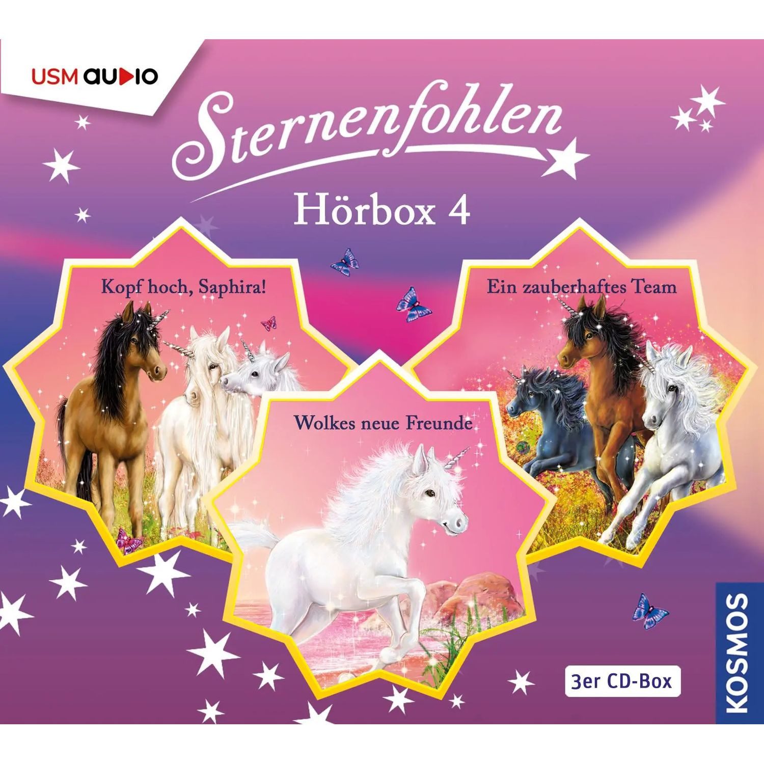 United Soft Media Hörspiel Die große Sternenfohlen Hörbox Folgen 10-12 (3 Audio CDs)