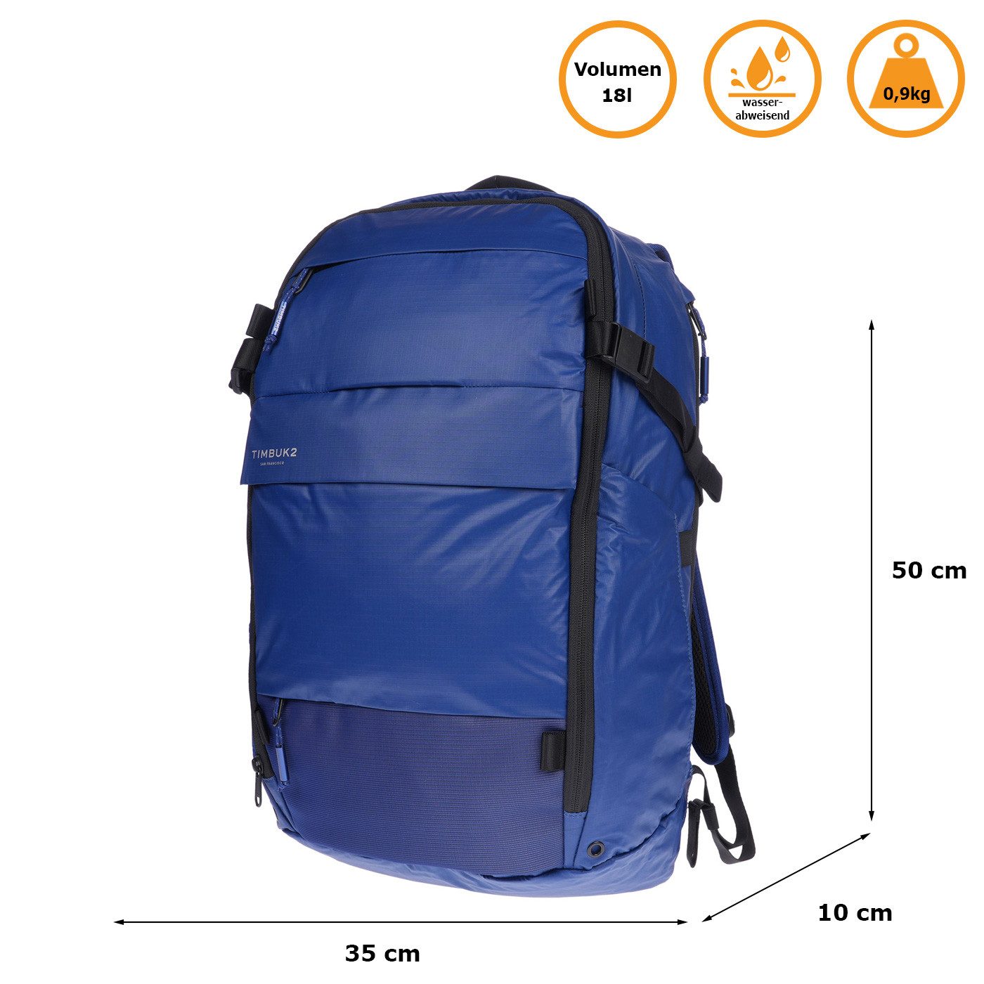 Timbuk2 Rucksack City Rucksack Schule Arbeit & Freizeit Bag DINA 4 (1 tlg), Outdoor Schulrucksack Sport