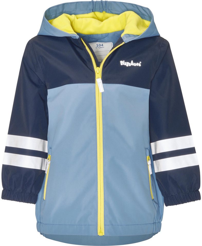 Playshoes Regenjacke Outdoor-Jacke Fleece-Futter