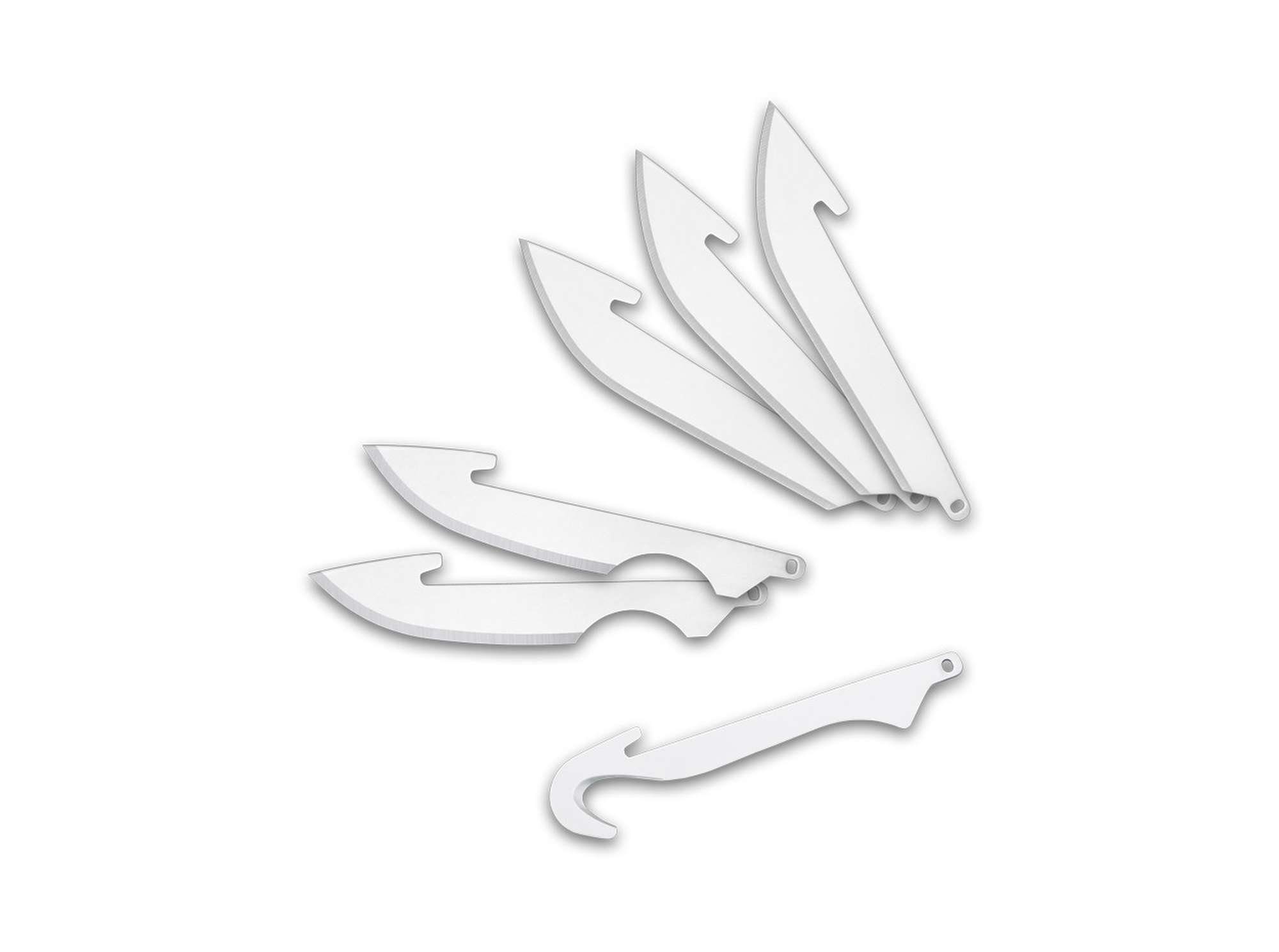 Outdoor Edge Taschenmesser, Wechselklinge Outdoor Edge 3.0" RazorSafe Combo Blade 6-Pack