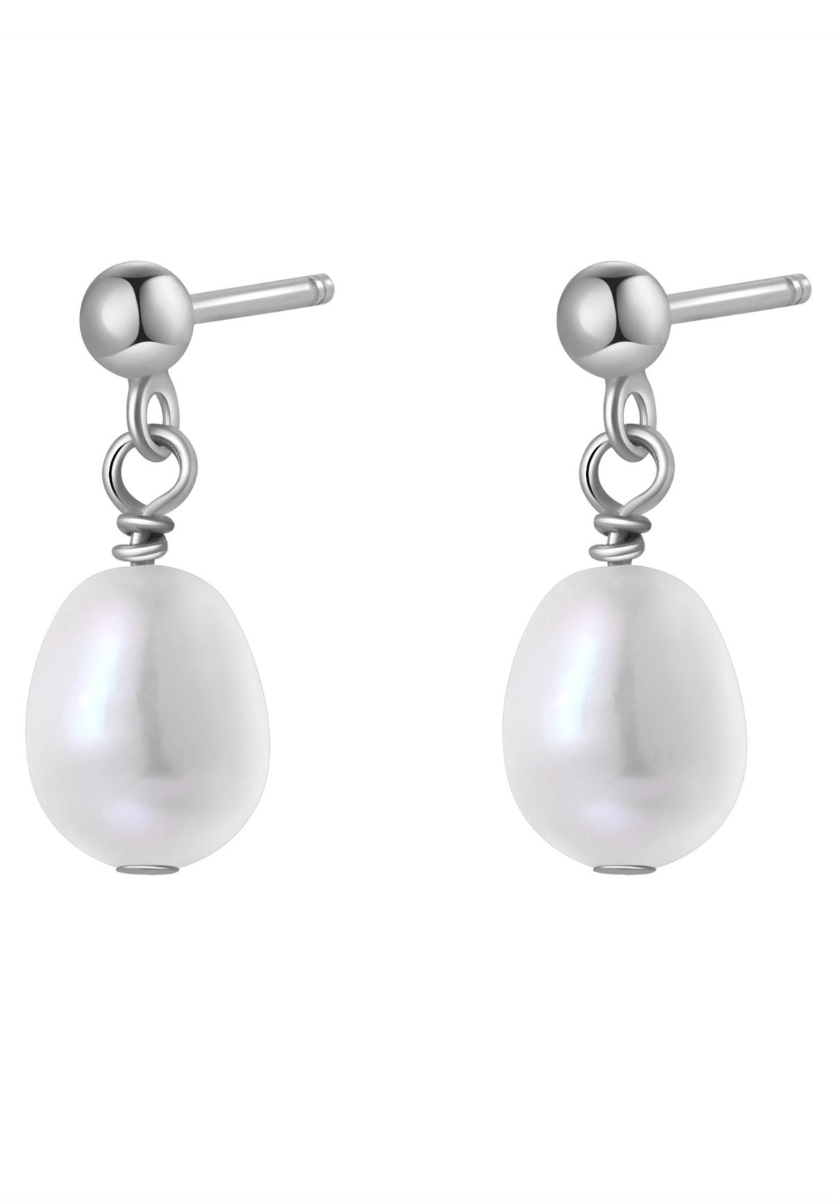 Hey Happiness Perlenohrringe Damen Tropfen, Ohrstecker mit hängender Perle, günstig online kaufen