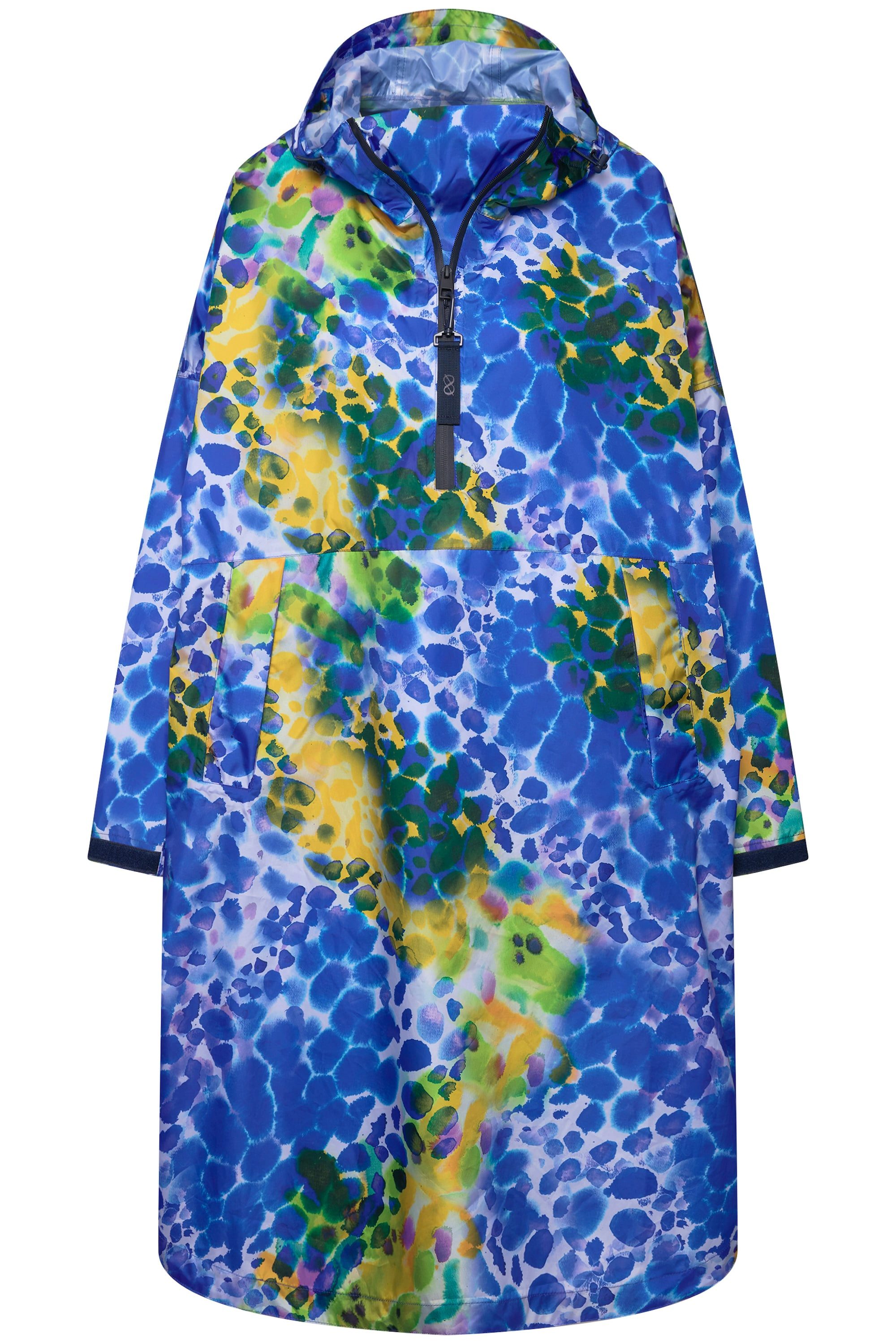 Laurasøn Funktionsjacke Funktions-Regencape Unisex Print Kapuze günstig online kaufen