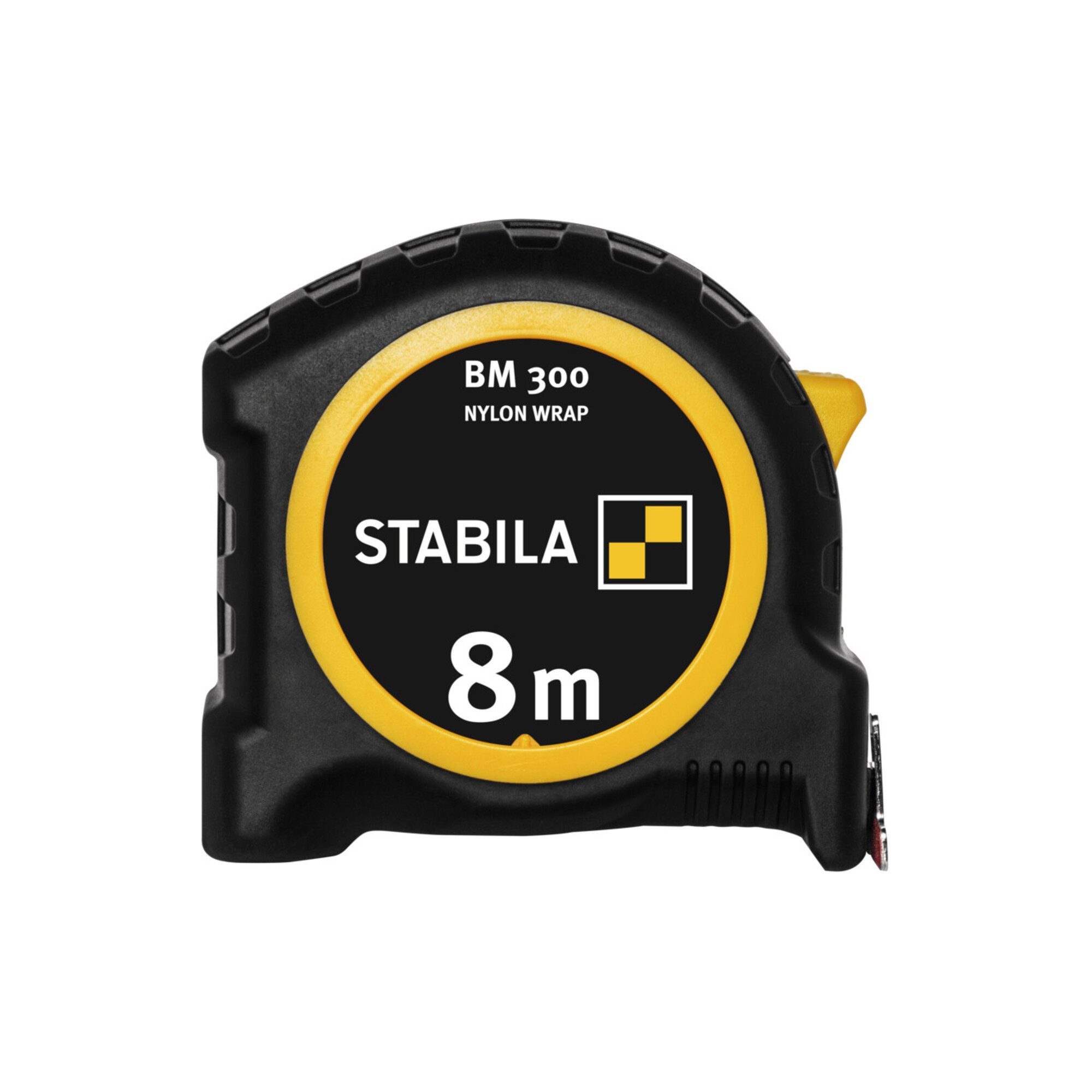 Stabila Maßband STABILA Taschenbandmaß BM 300, 8 m, doppelseitige 1000er-Skala, metris