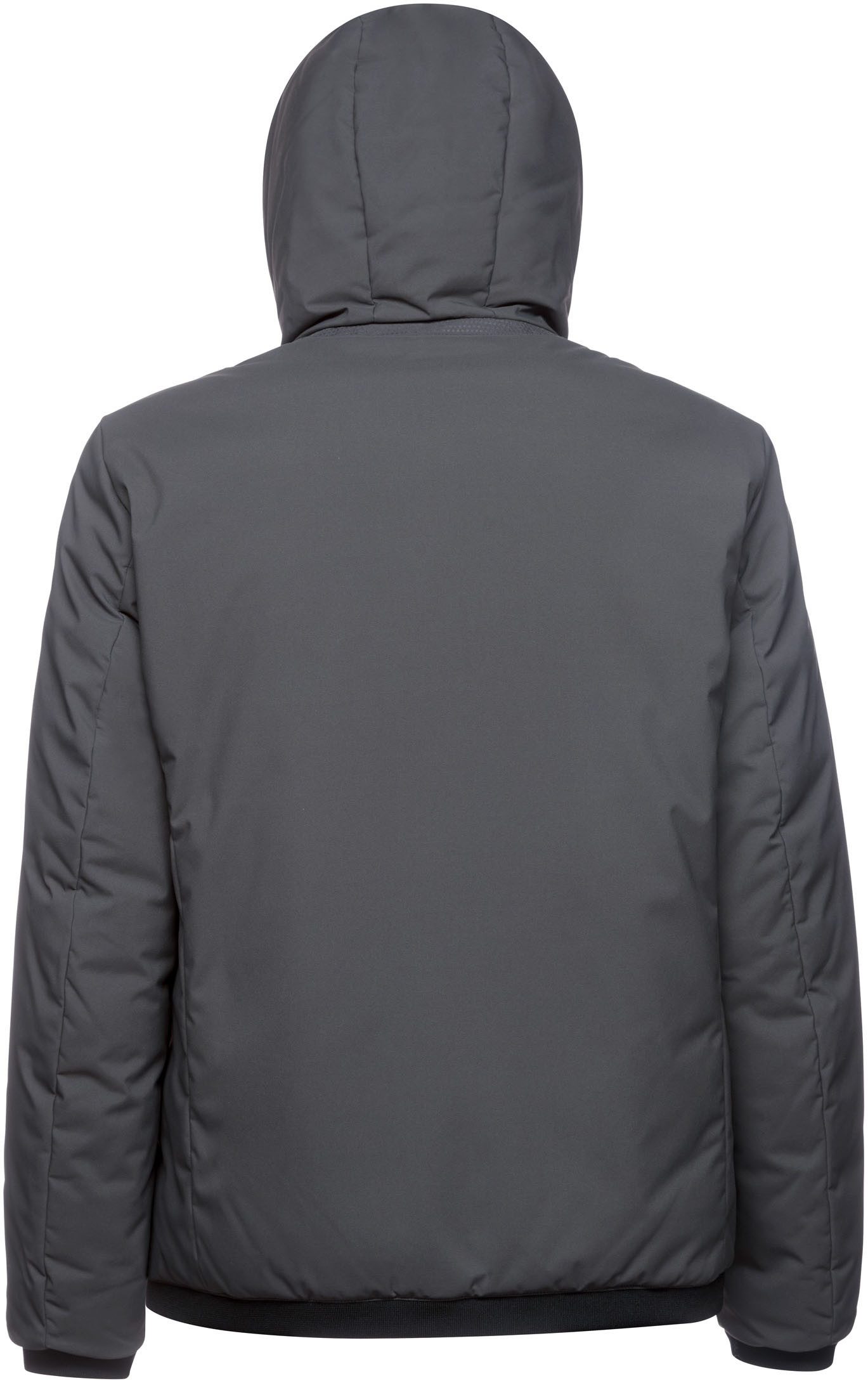 Geox Wendejacke SPHERICA eine Seite glatt - eine Seite gesteppt, Reißverschluss, Kapuze