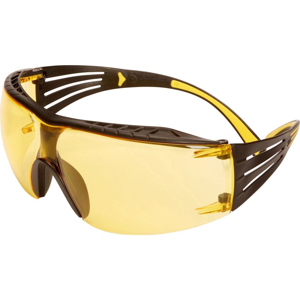 3M Arbeitsschutzbrille 3M SecureFit SF403XSGAF-YEL Schutzbrille mit Antibeschlag-Schutz Gelb