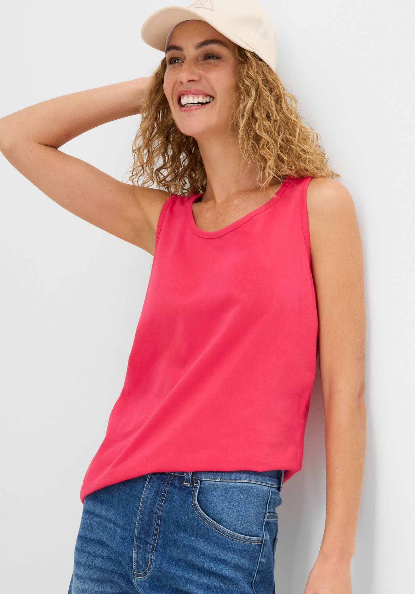 bonprix Longtop (Packung, 5-tlg) figurumspielende Passform, po-bedeckend