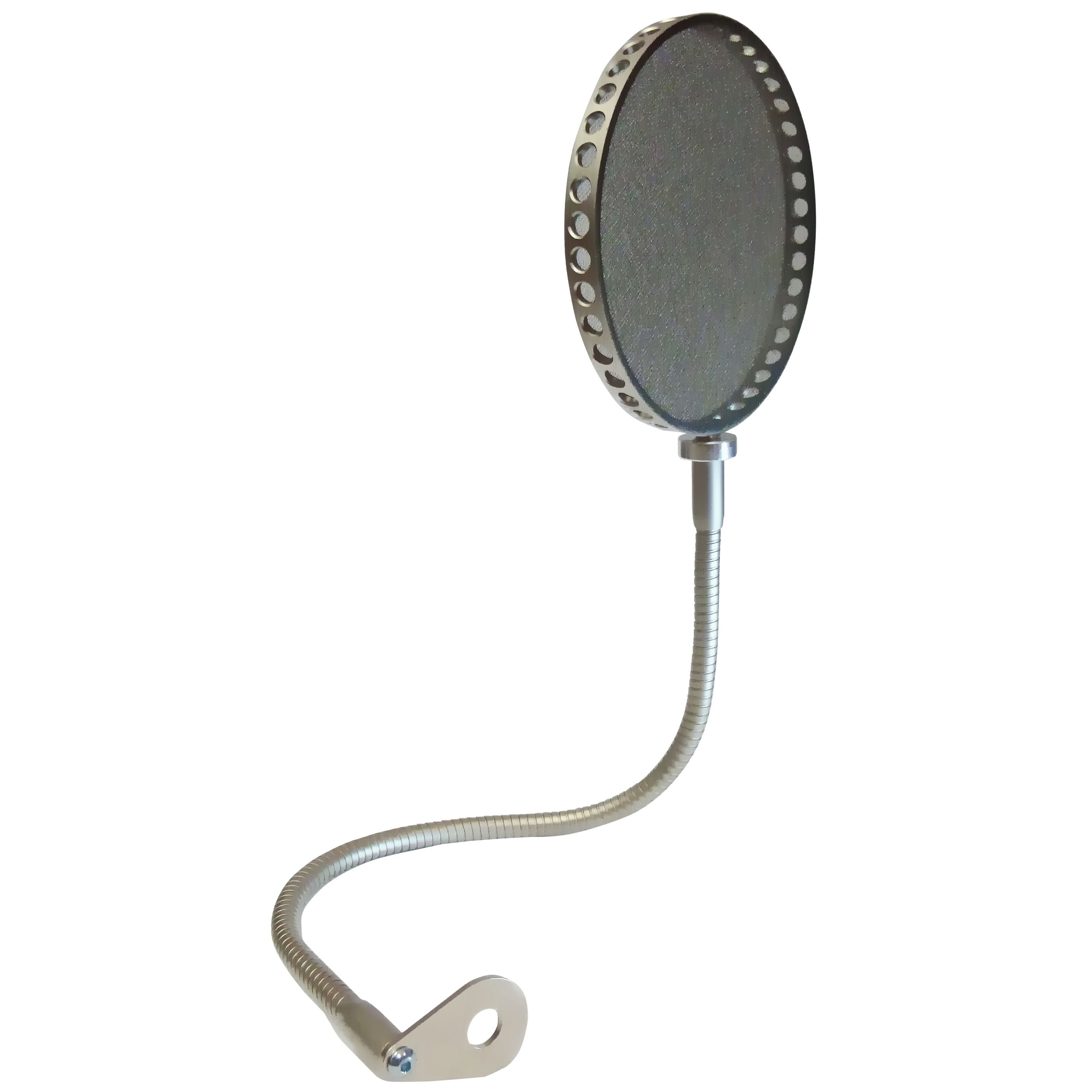 Pauly Mikrofon-Halterung, (Mic / Line Amps / Channel-Strips, Mikrofone, P120 T-35 Nickel - Poppschutz)