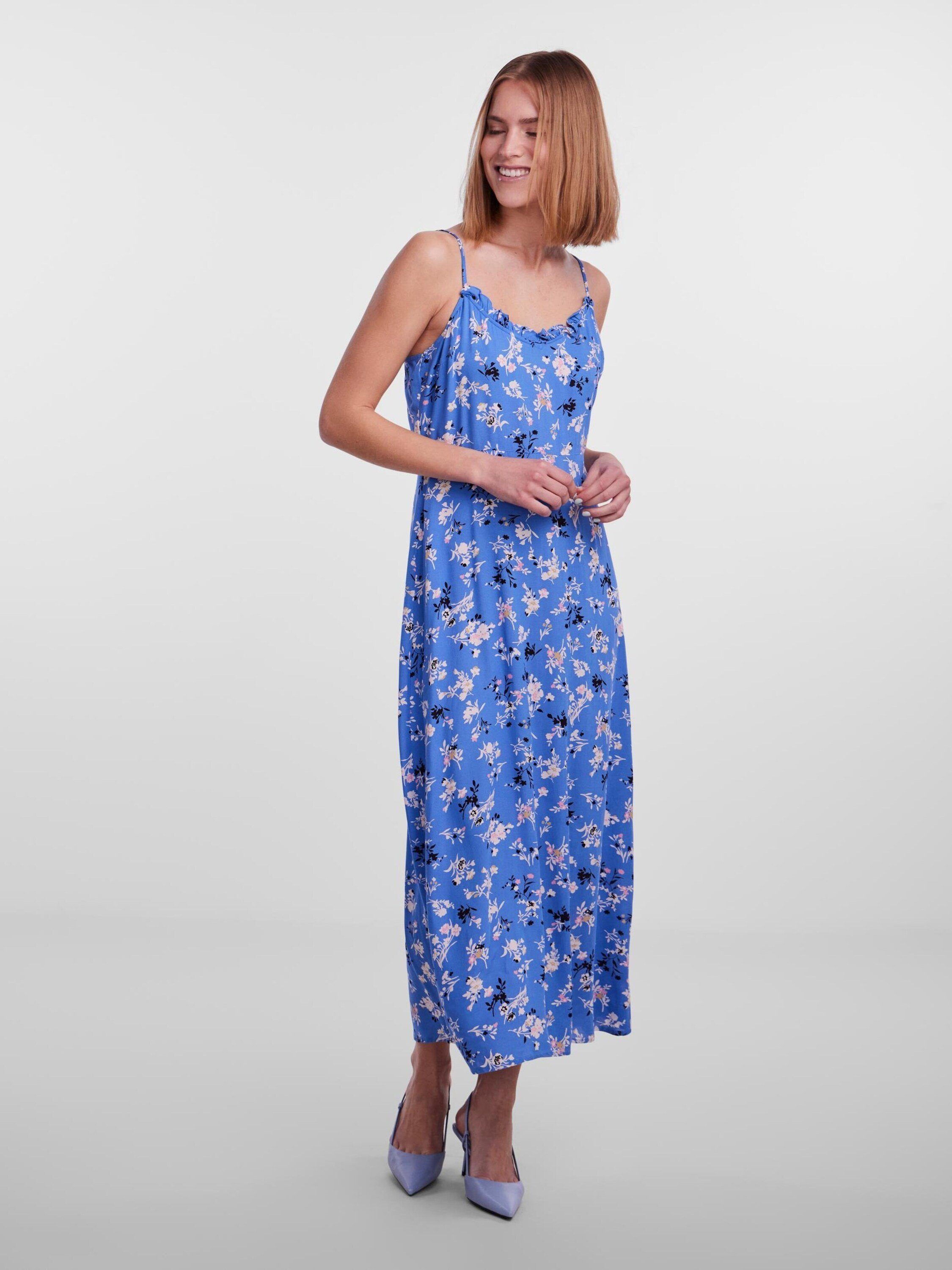 Nya pieces Drapiert/gerafft Sommerkleid (1-tlg) Rüschen,