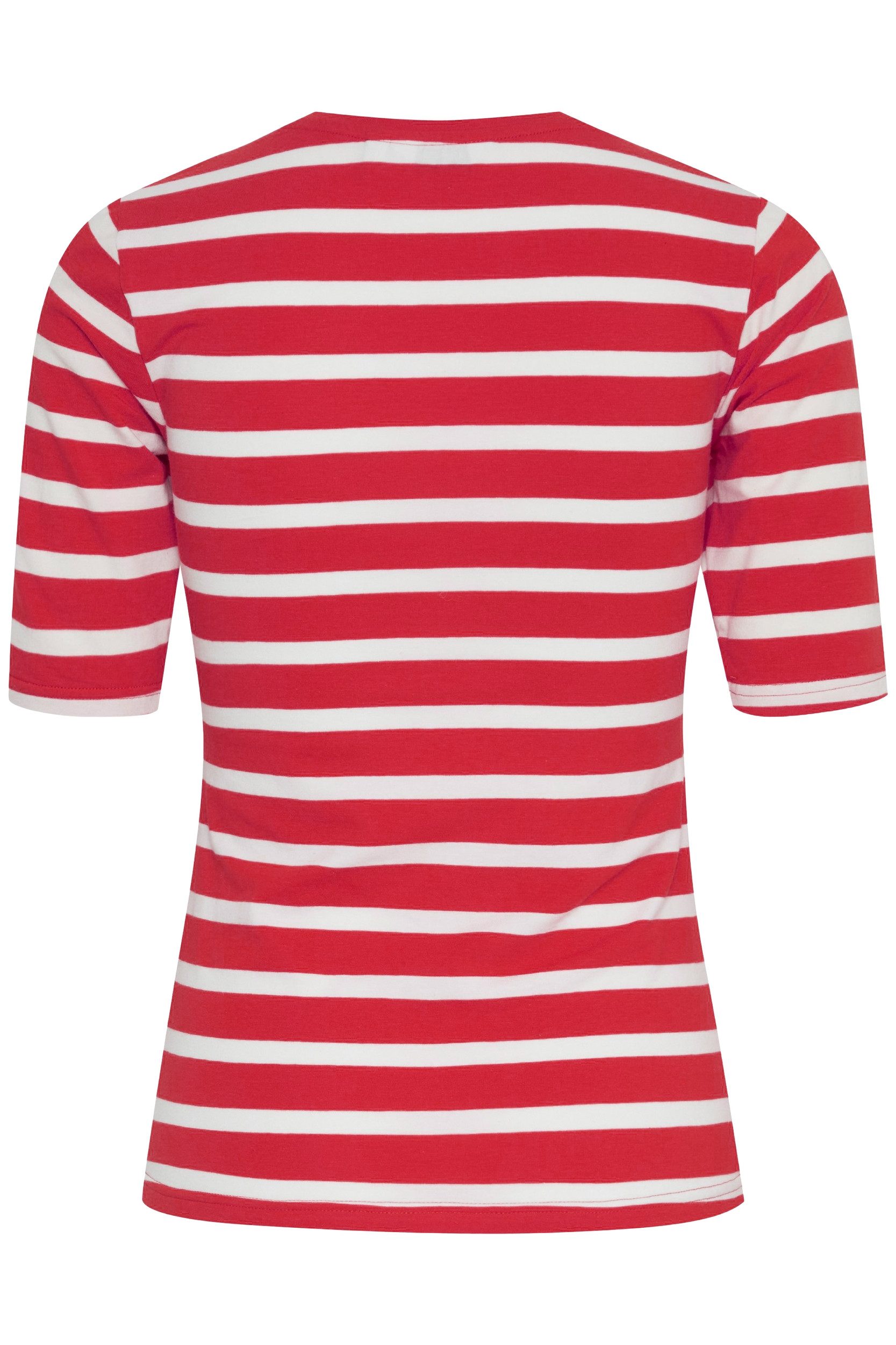 b.young T-Shirt Gestreiftes Halbarm BYPAMILA BYPAMILA STRIPE TSHIRT günstig online kaufen