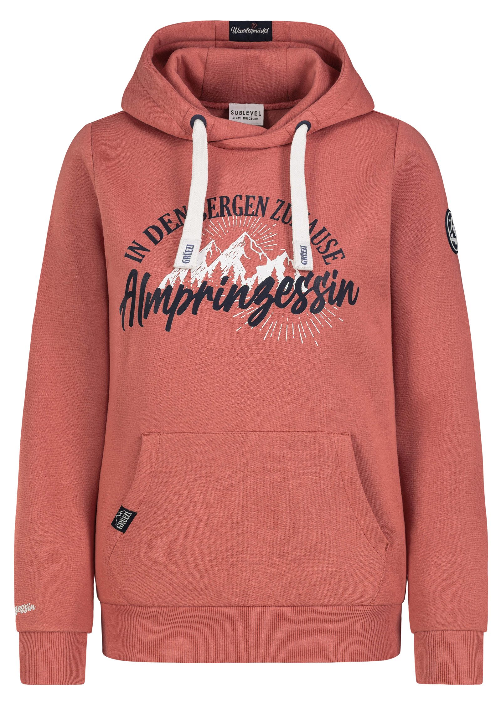 SUBLEVEL Kapuzenpullover Damen Hoodie Kapuzenpullover mit günstig online kaufen