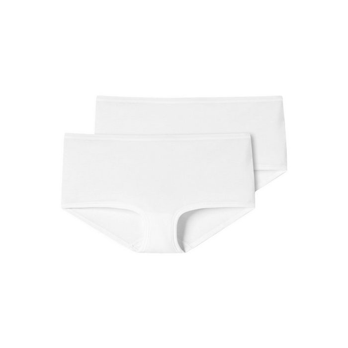 Schiesser Panty 2er Pack 95/5 Organic Cotton (Spar-Set 2-St) Shorts - Baumwolle - Besonders flache Nähte und supersofter Bund
