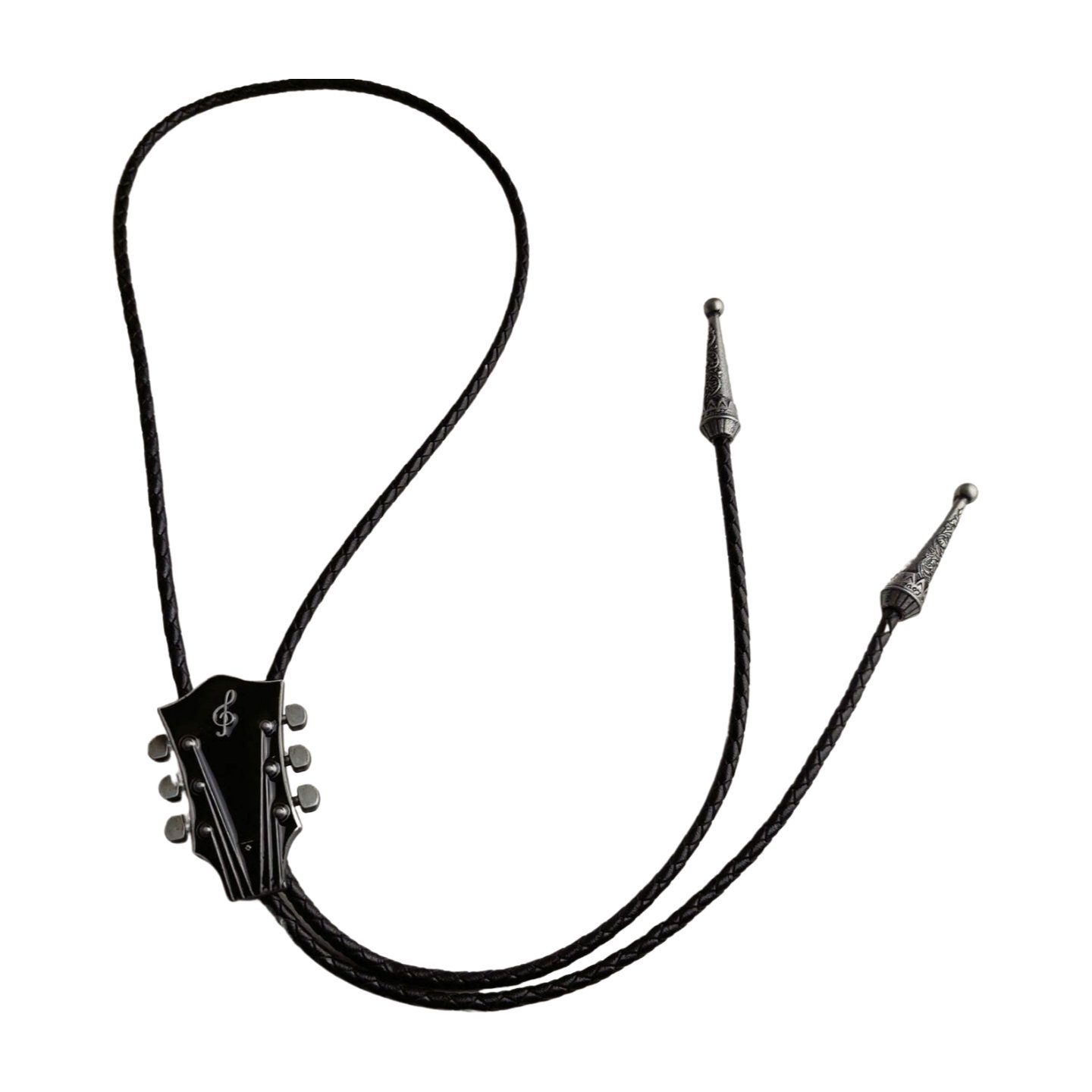 Ware aus aller Welt Krawatte Bolo Krawatte mit Gitarre und Kordel Western C günstig online kaufen