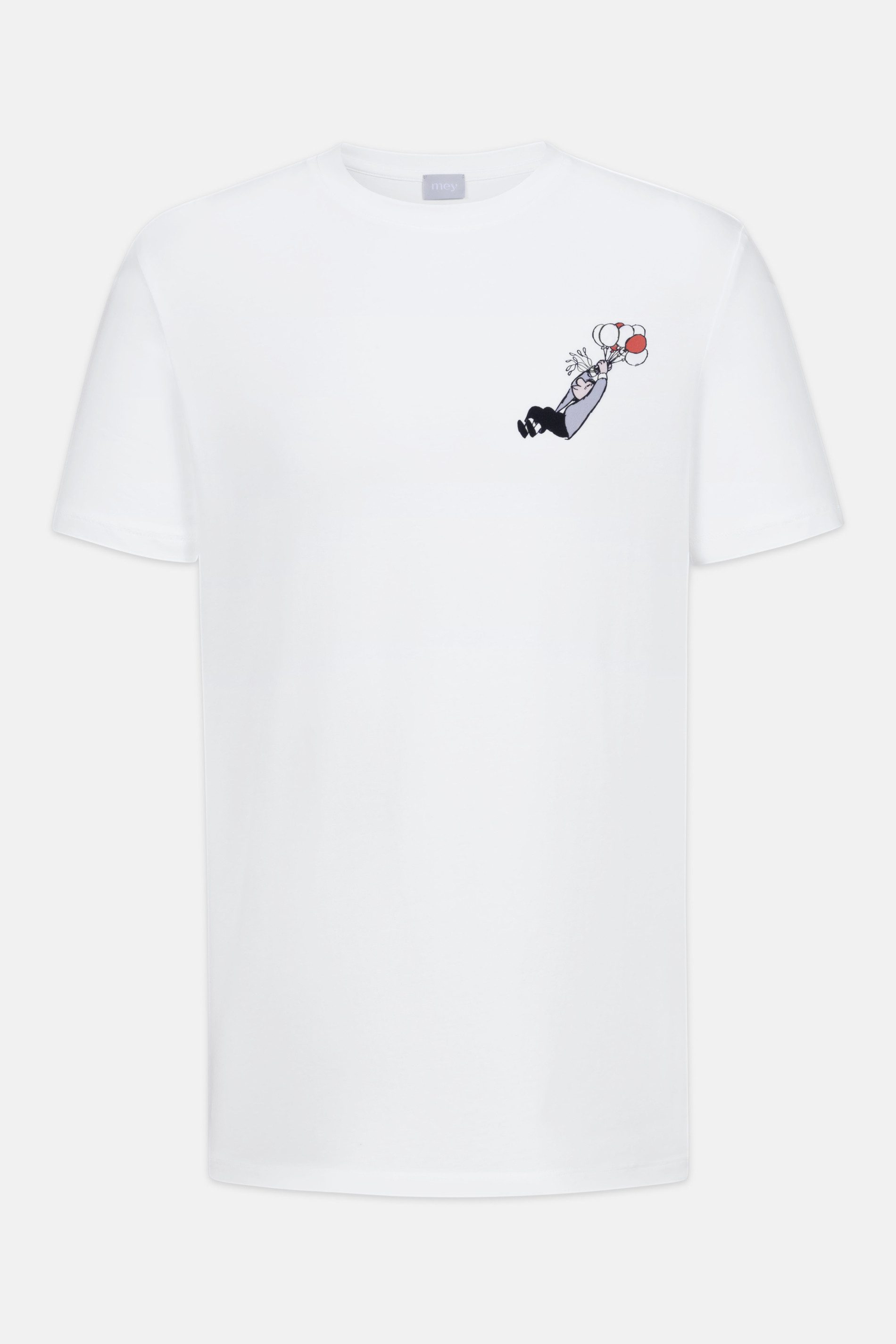 Mey Pyjamaoberteil Mey T-Shirt Serie mey x LORIOT mit Print T-Shirt (1-tlg) Limited Edition mit ikonischen LORIOT-Prints