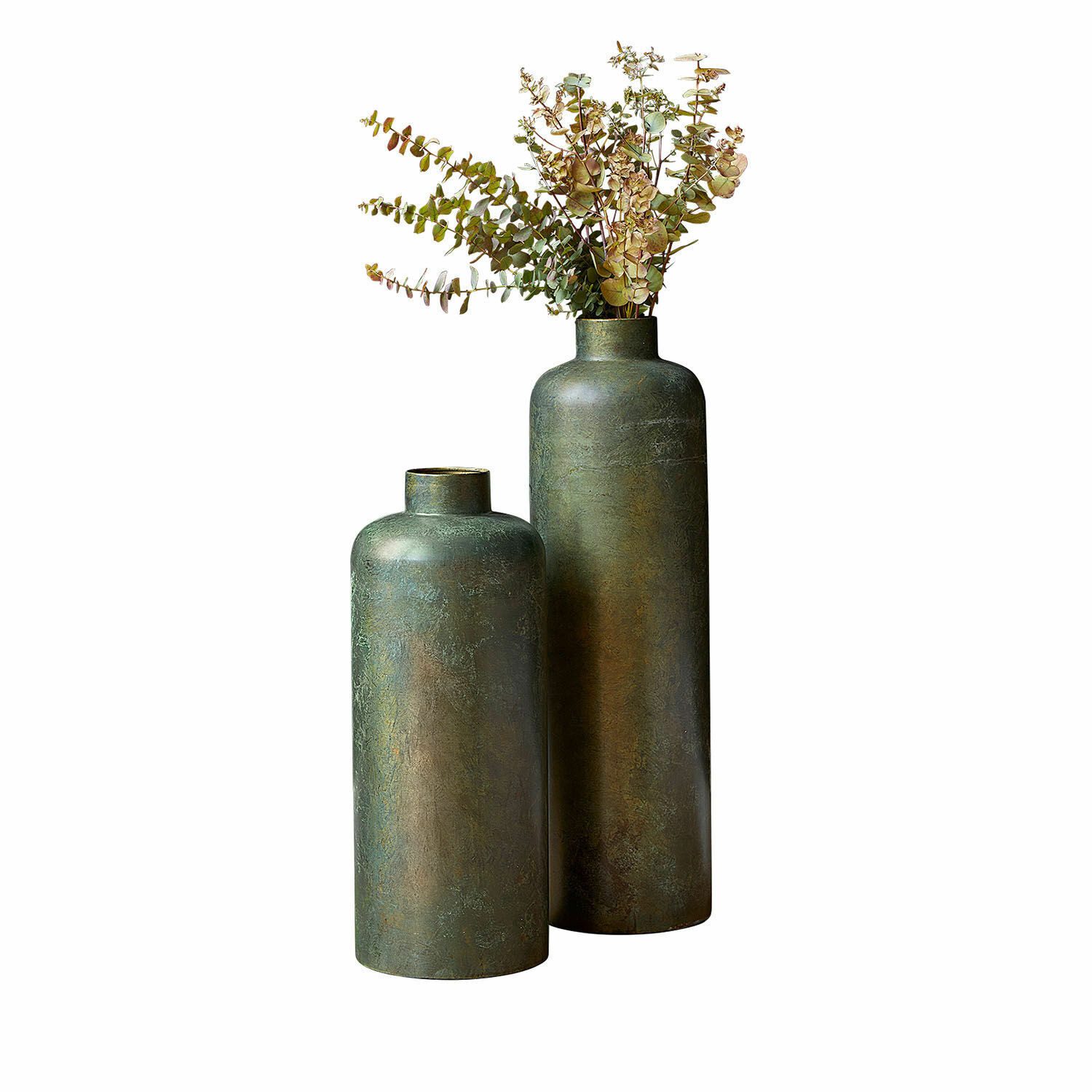 Mirabeau Tischvase Vase 2er Set Darwani grün